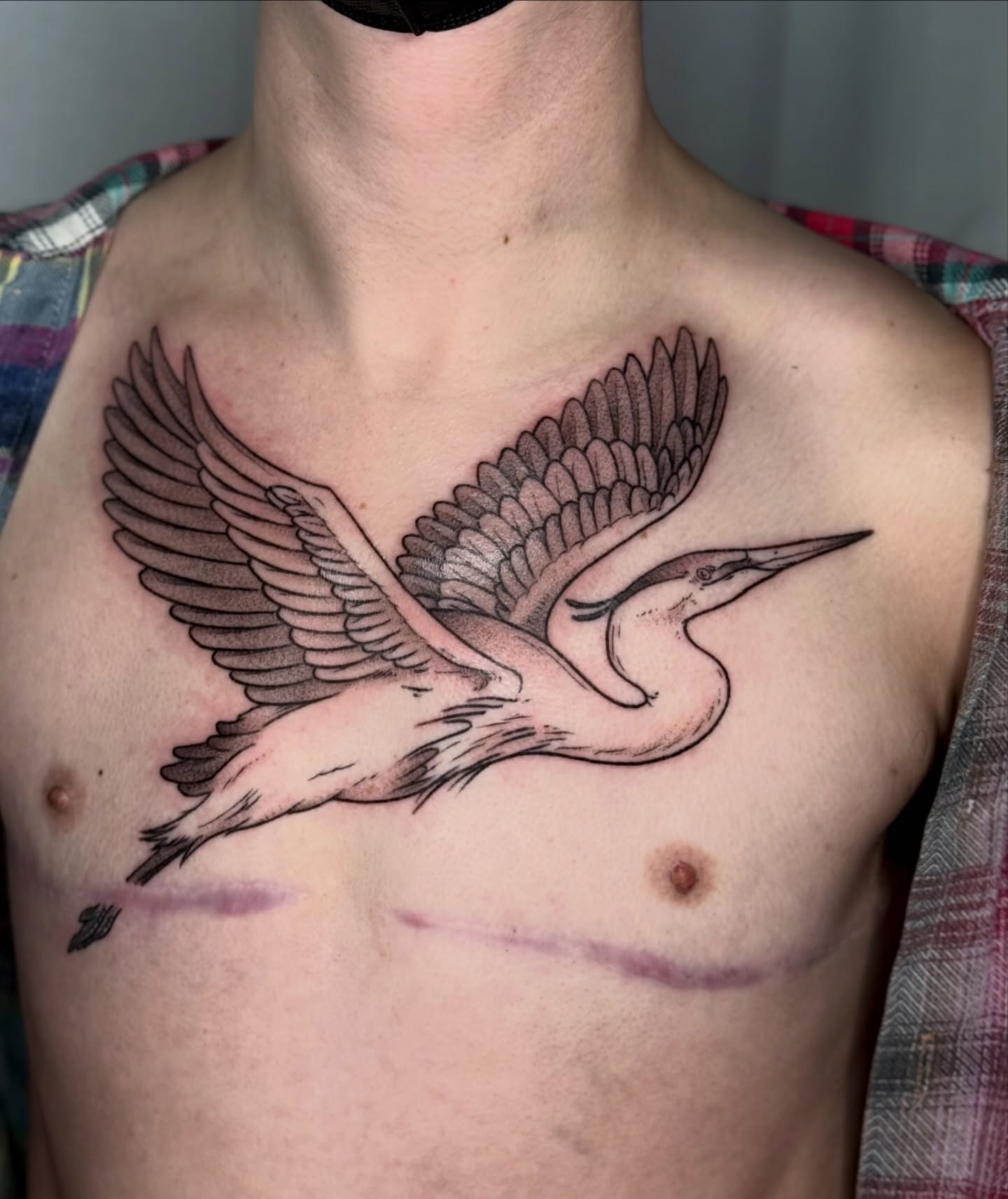 Tattoo by @flynncoooper — black_and_grey