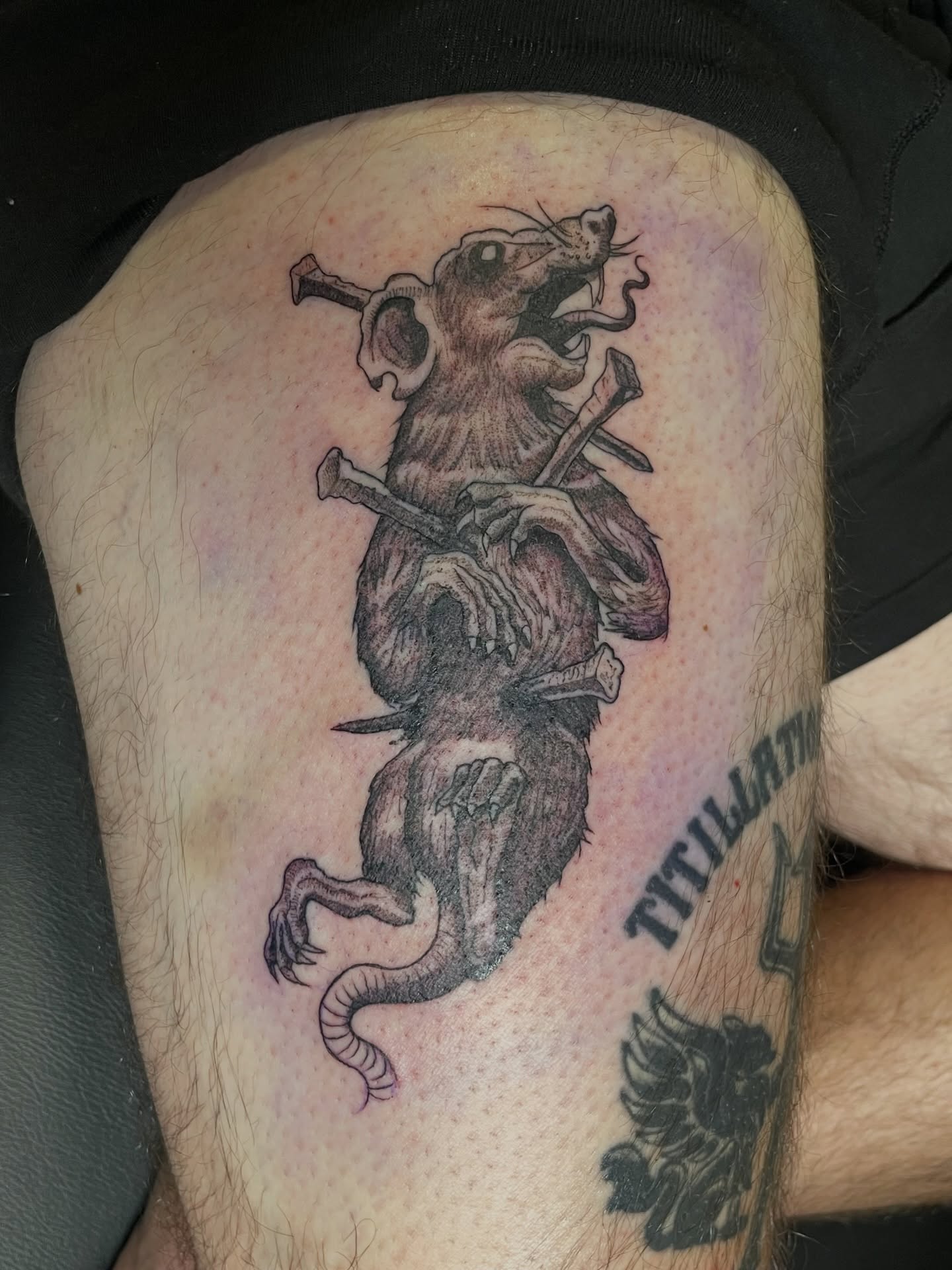 Tattoo by @juanes_lopez06 — black_and_grey