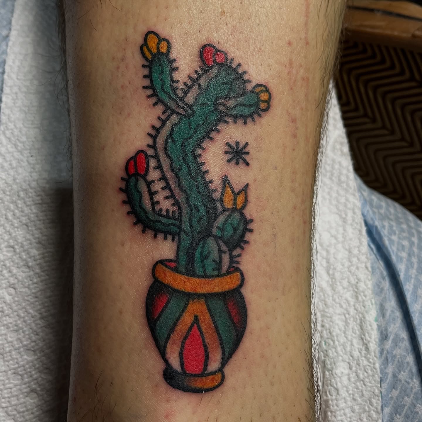 Tattoo by @atomlenhart — american_traditional