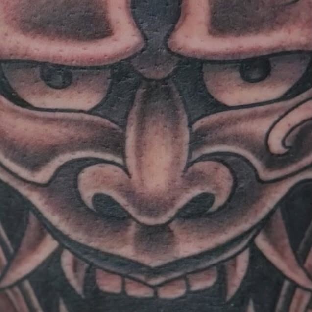 Tattoo by @tattoosbyevan — black_and_grey