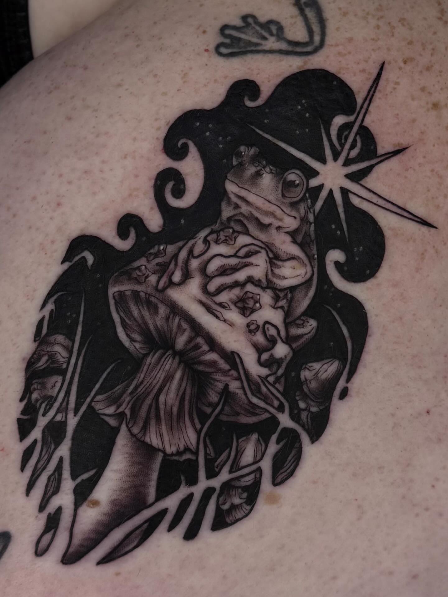 Tattoo by @starrdvst_ β black_and_grey