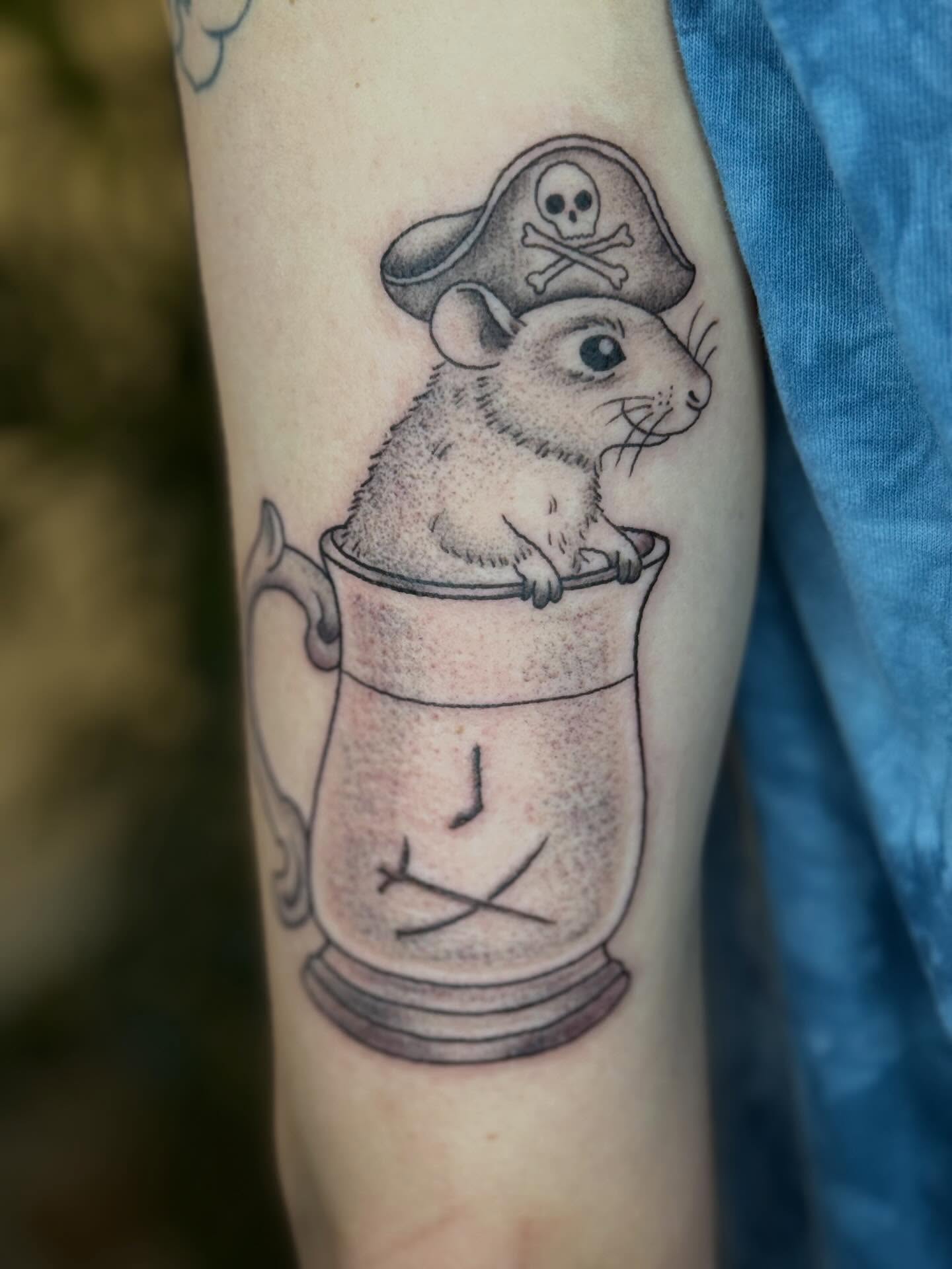 Tattoo by @blackopalinktattoos โ dotwork, realism