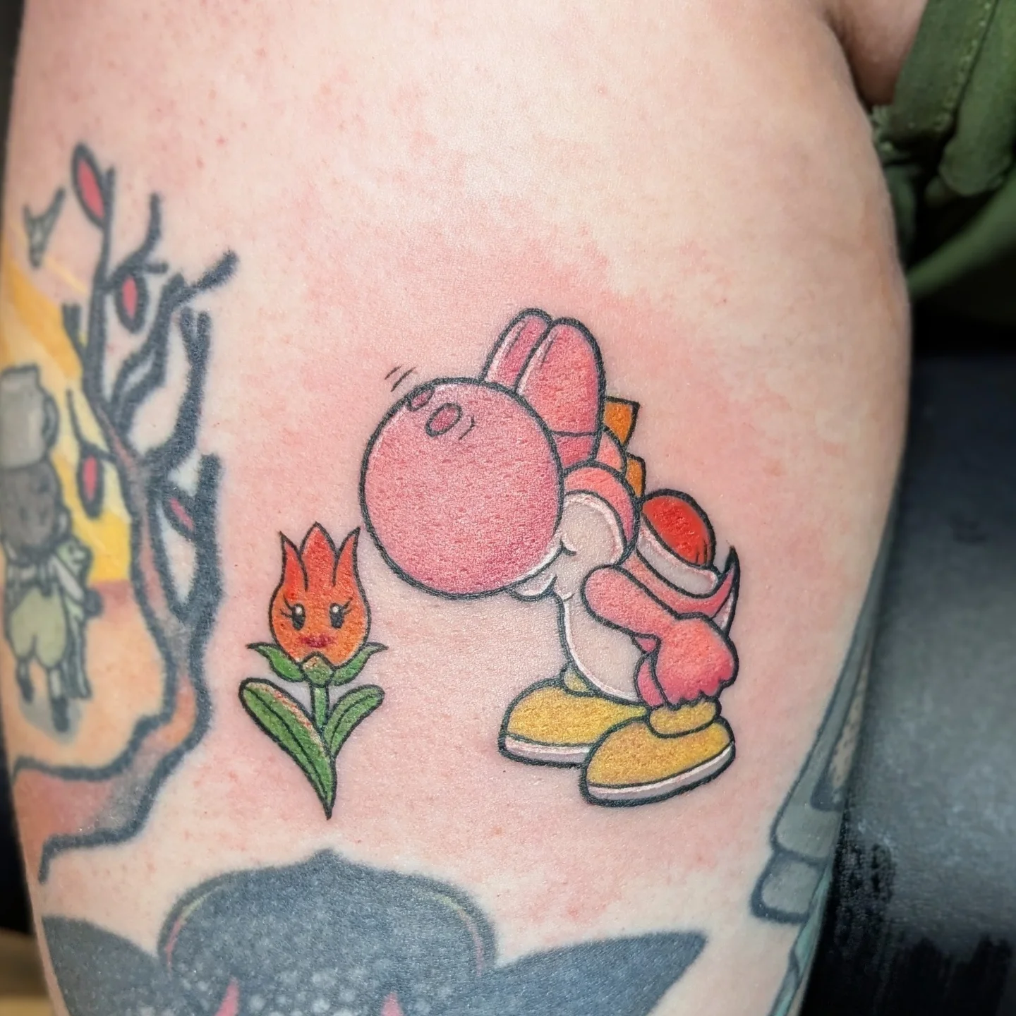 Tattoo by @inkedmongoose — new_school
