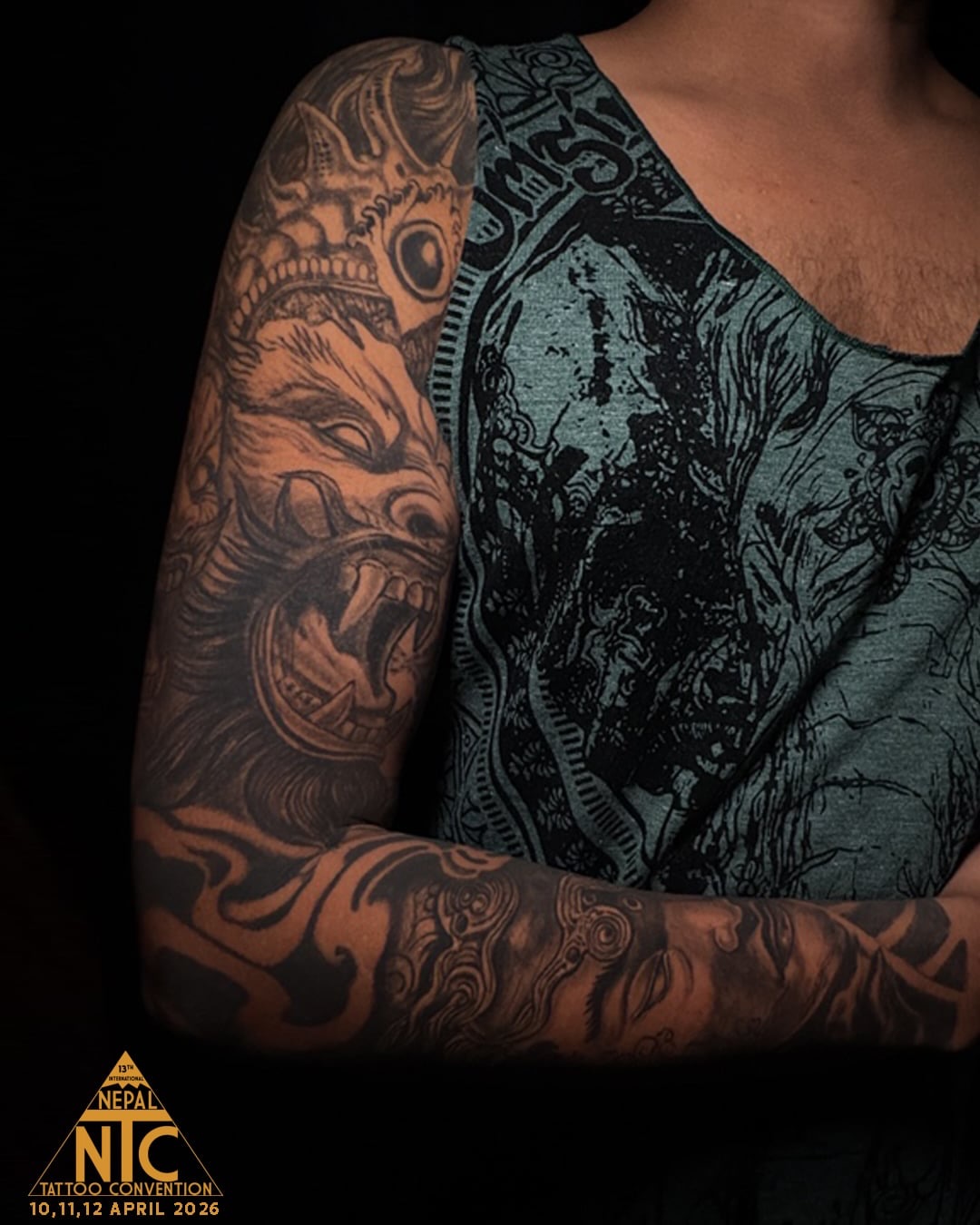 Tattoo by @kabirray11 — american_traditional, dark_realism