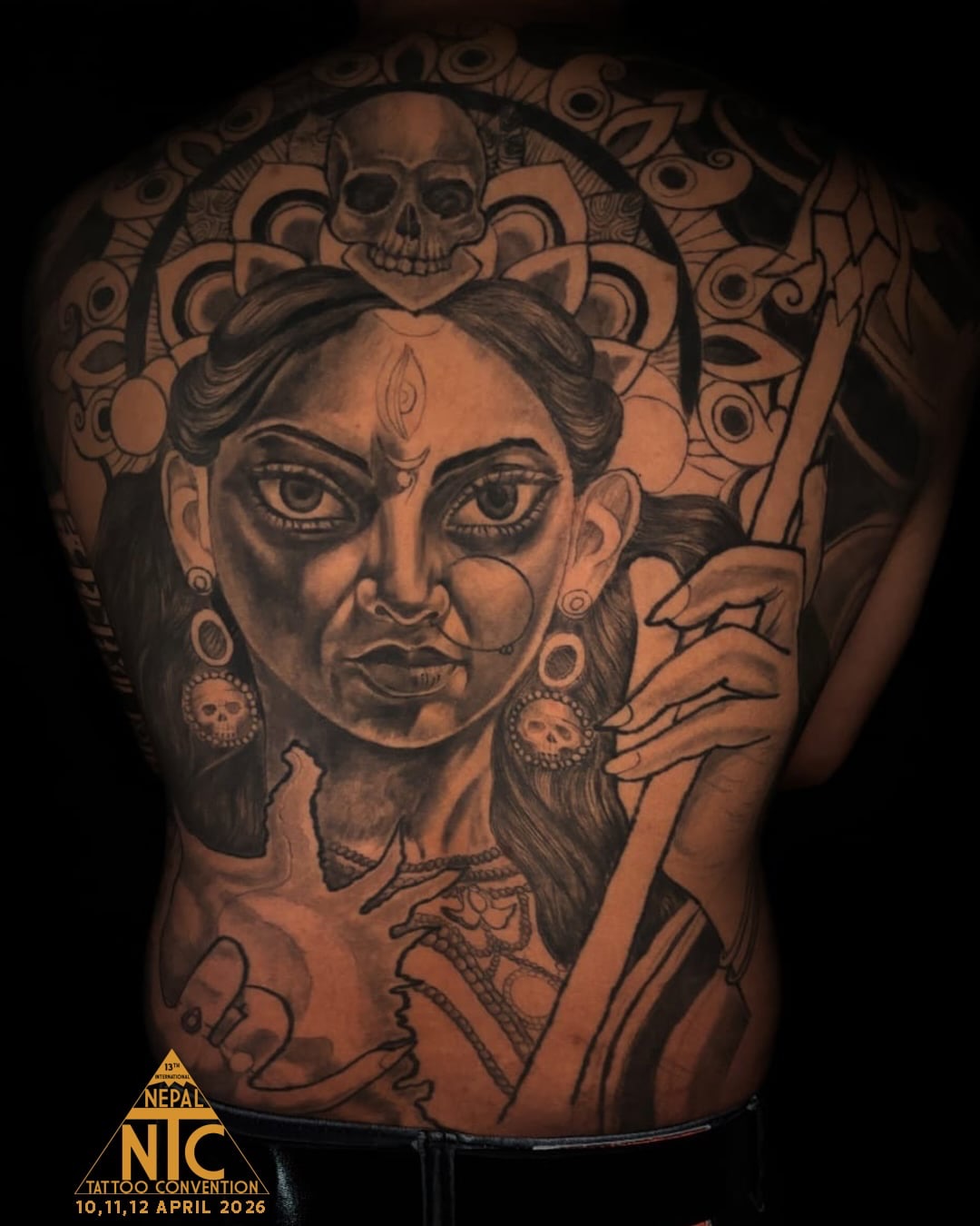 Tattoo by @kabirray11 — black_and_grey, realism