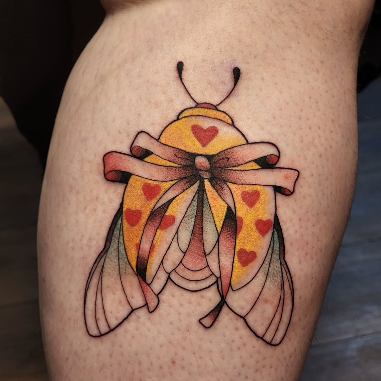 Tattoo by @mimmsytattoo — dotwork