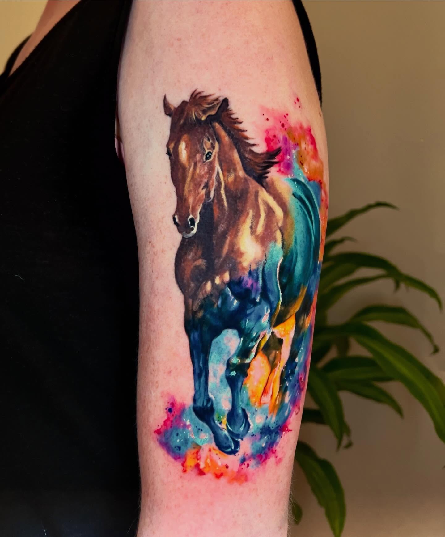 Tattoo by @varonyart — watercolor