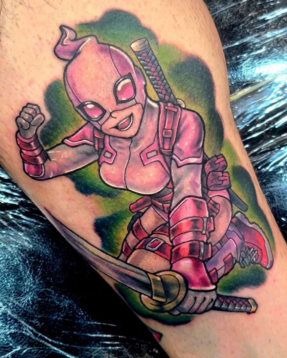Tattoo by @levi_tattoos — anime