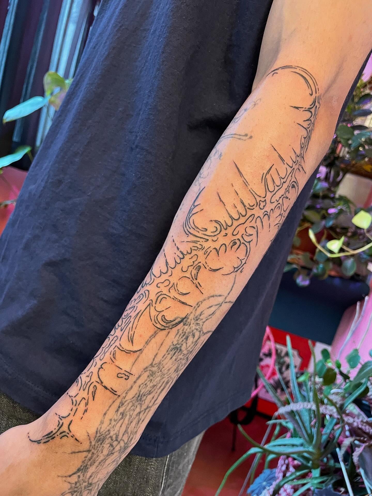 Tattoo by @cristytattoo — black_and_grey