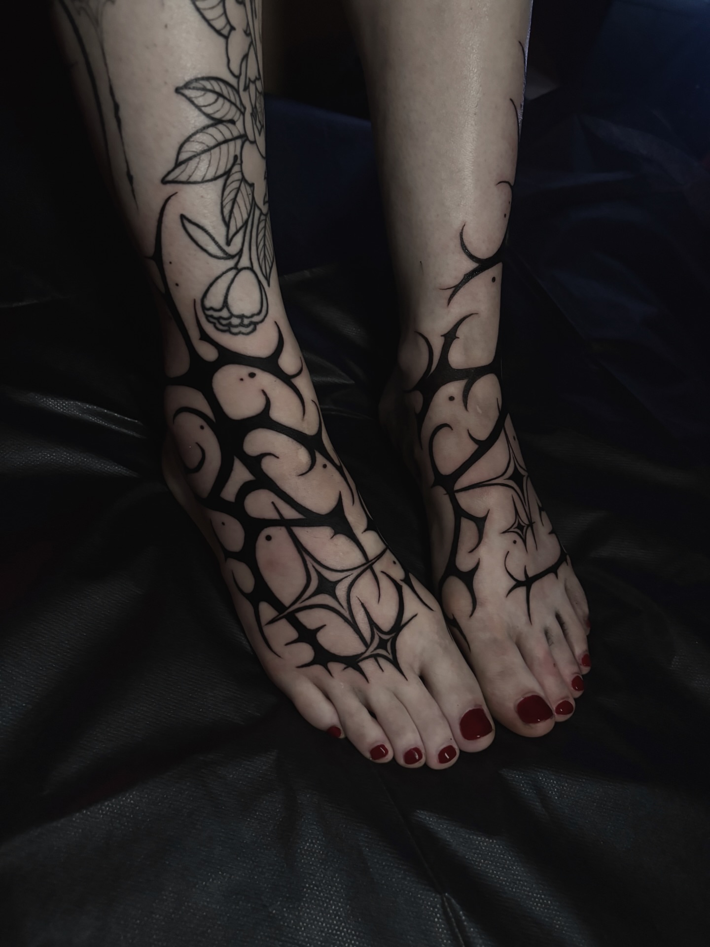 Tattoo by @tattoosbymarlee_ — black_and_grey