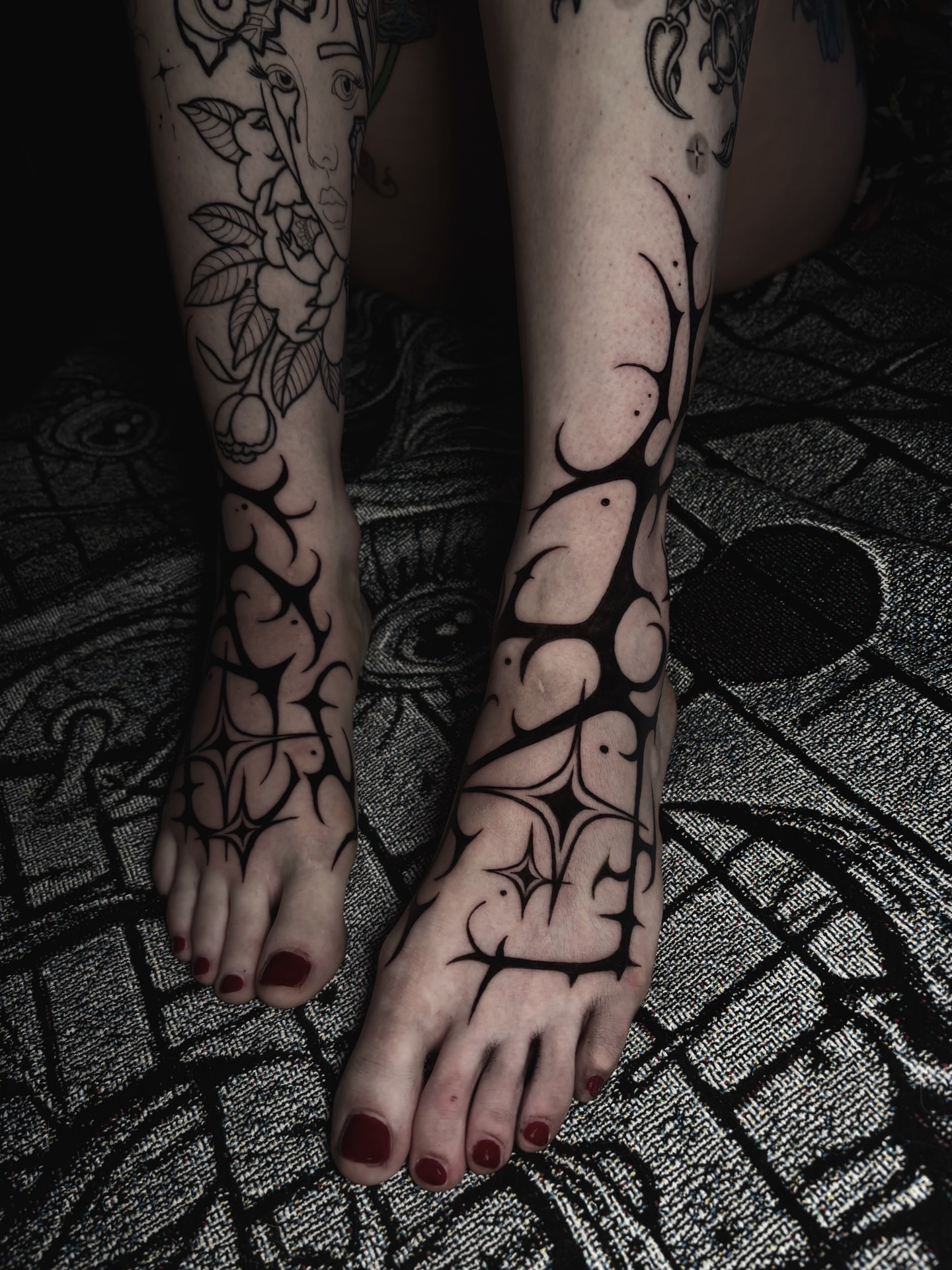 Tattoo by @tattoosbymarlee_ — black_and_grey