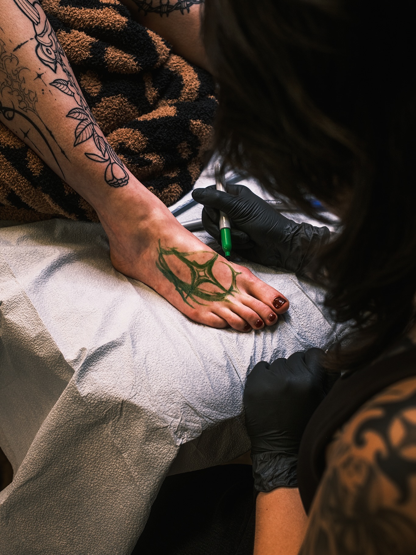 Tattoo by @tattoosbymarlee_ — geometric