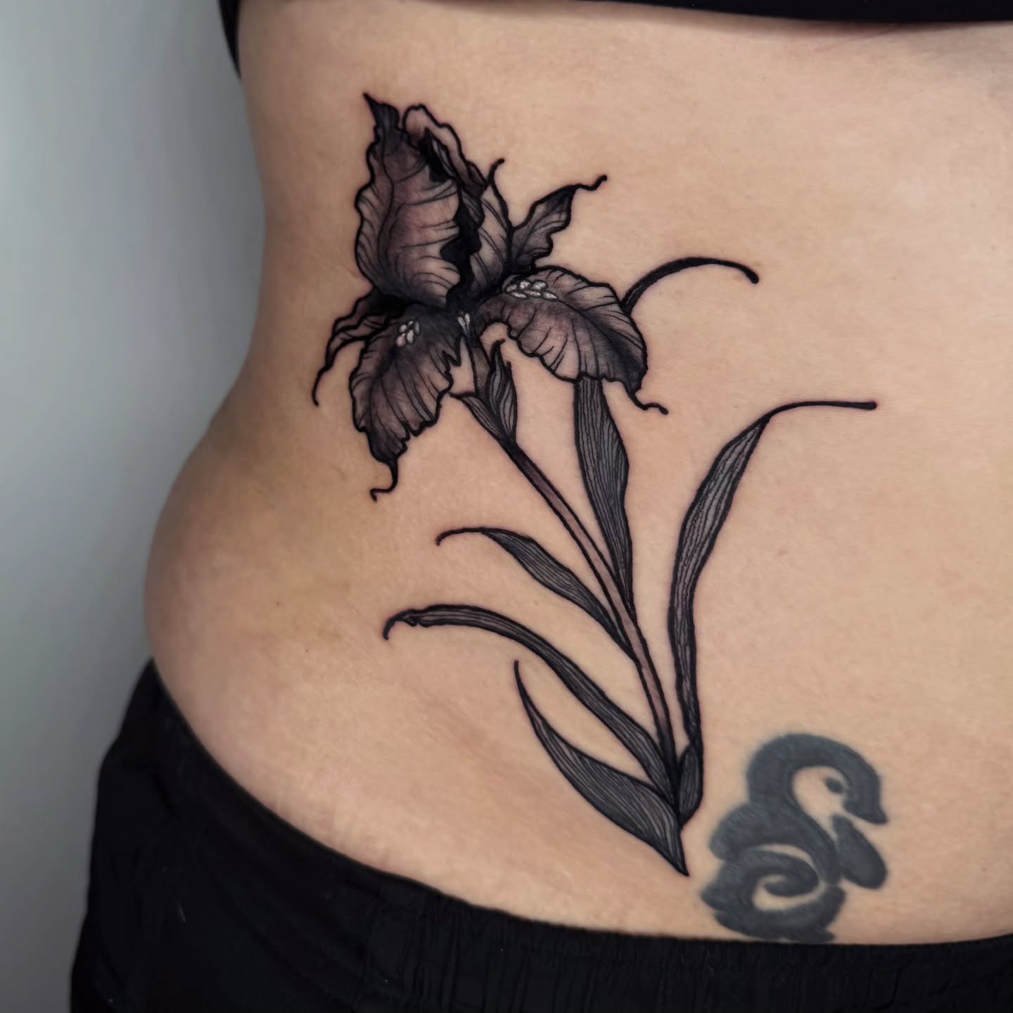 Tattoo by @emogirltattoo — black_and_grey