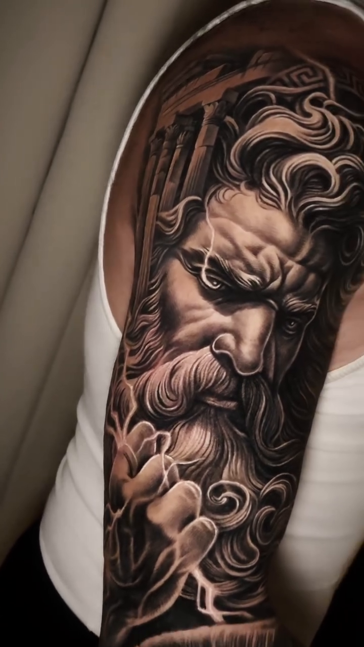 Tattoo by @tattoosbyshiva — realism, black_and_grey