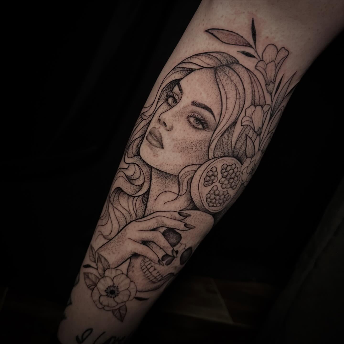 Tattoo by @inkedbysavanna — dotwork, realism