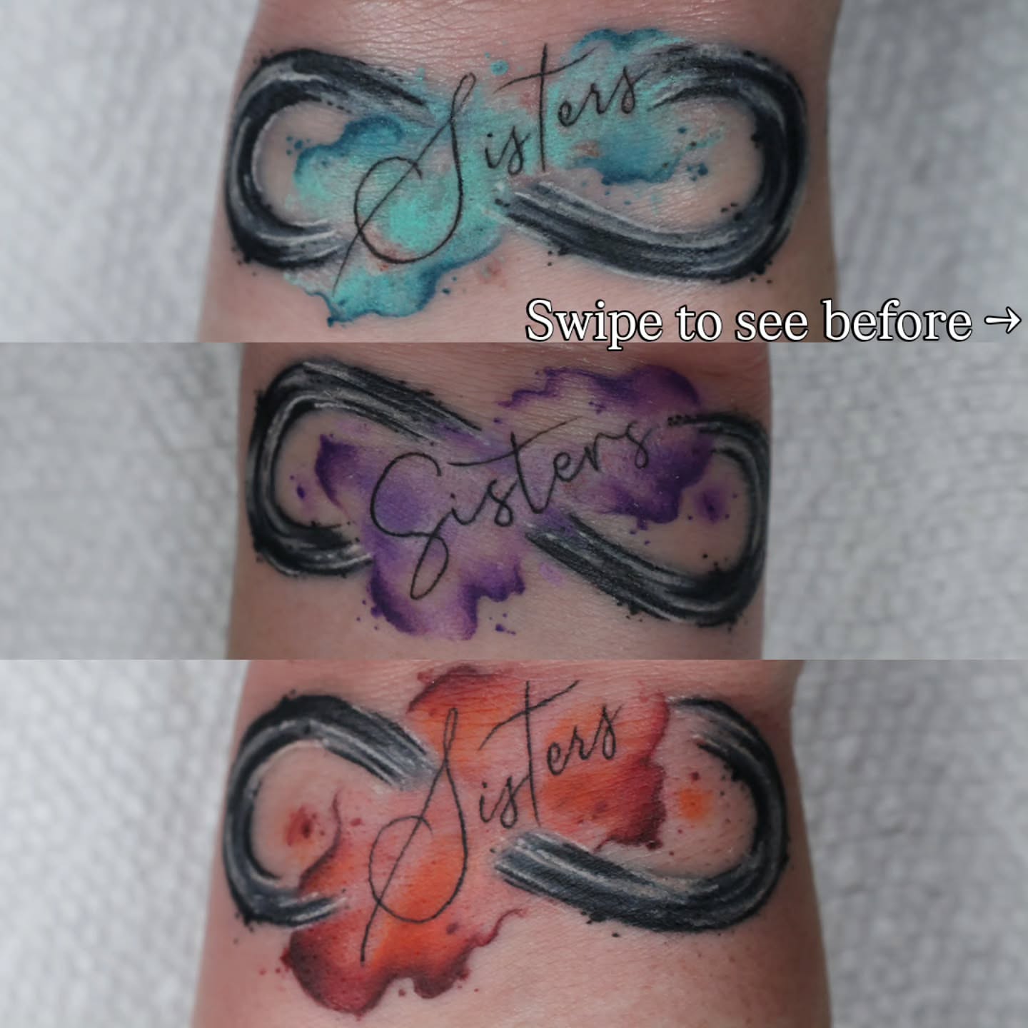 Tattoo by @kaileyjacob.tattoos — watercolor