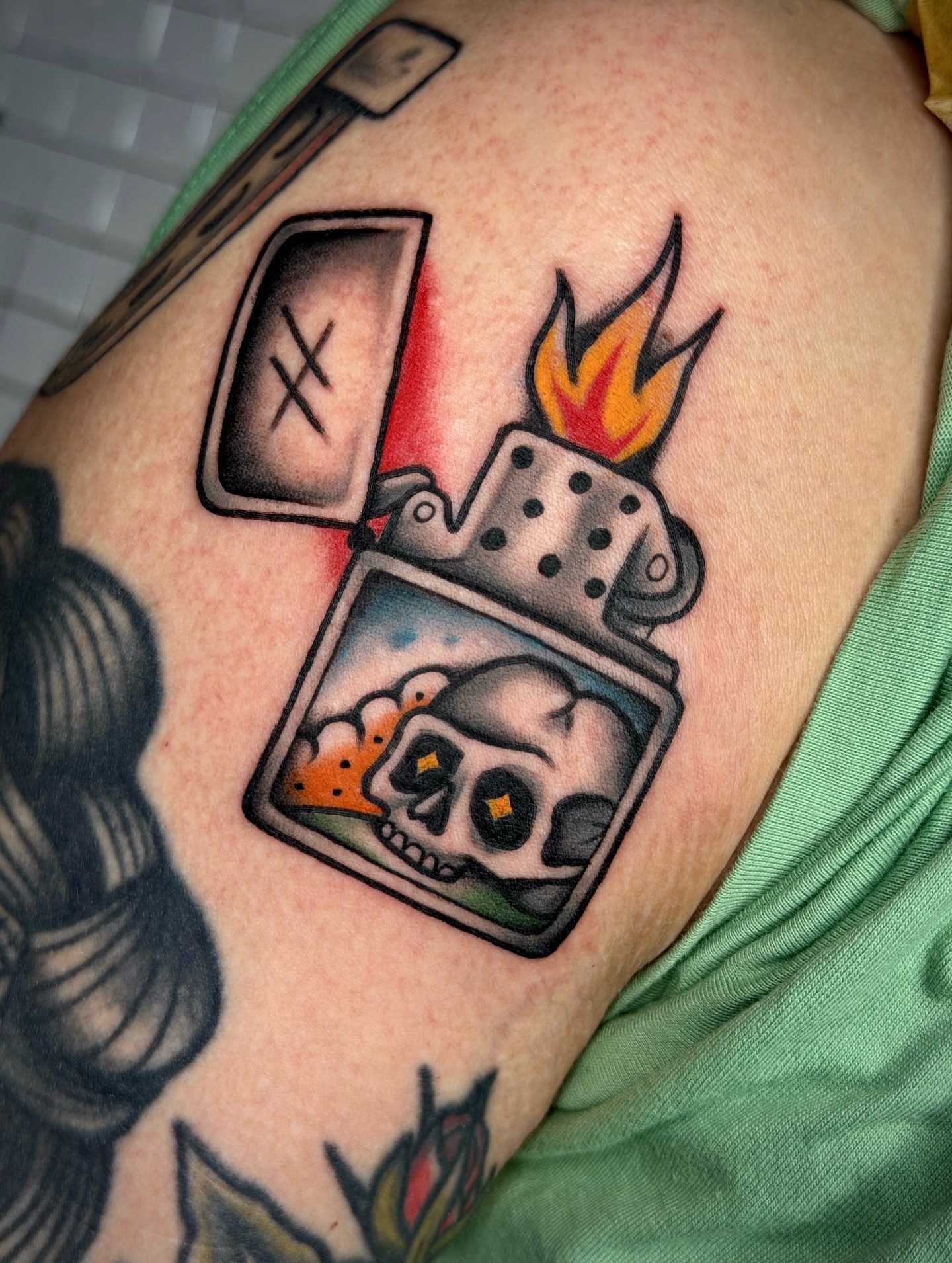 Tattoo by @tattookek โ american_traditional