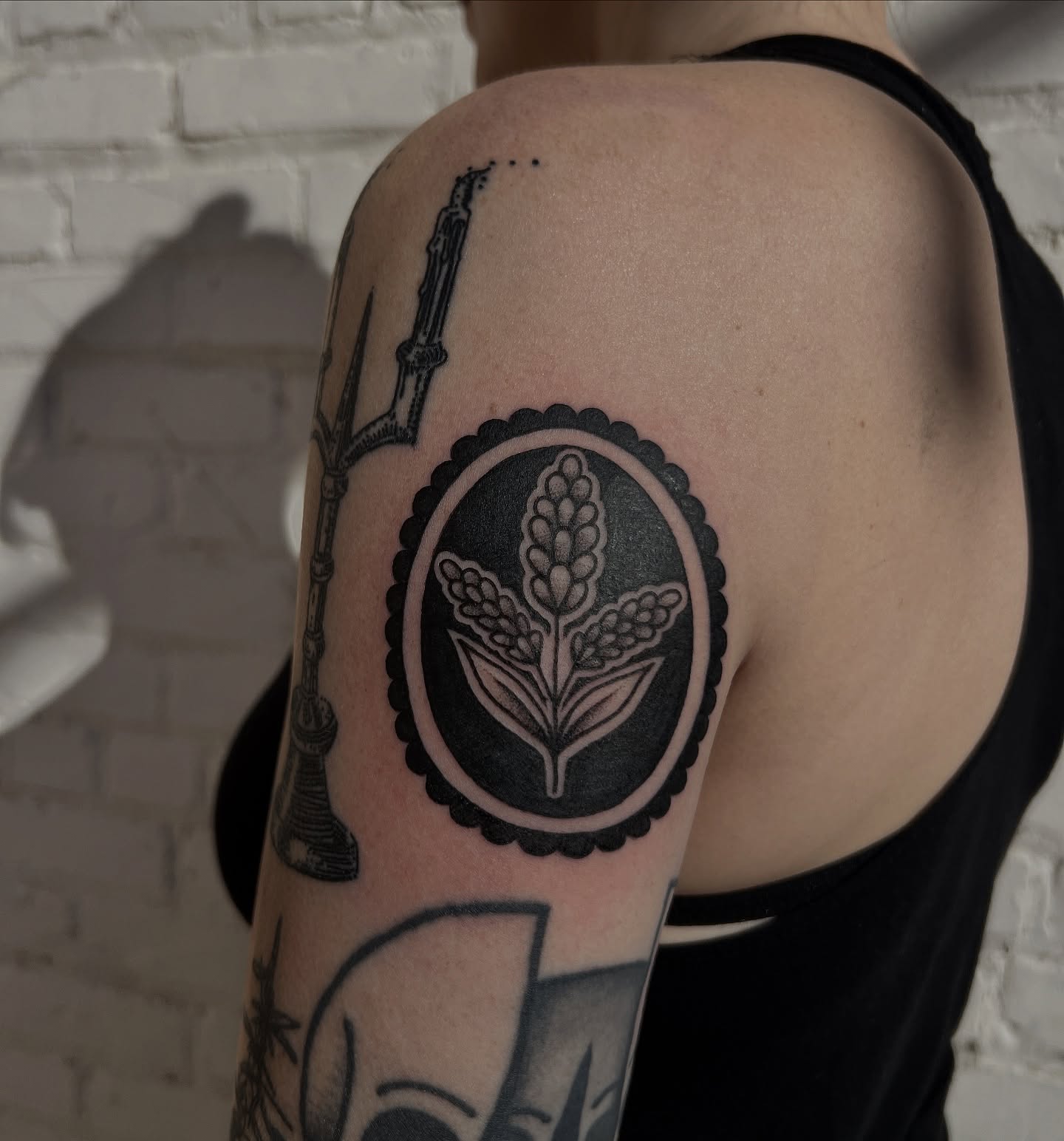 Tattoo by @latebloomertattoosmn — black_and_grey