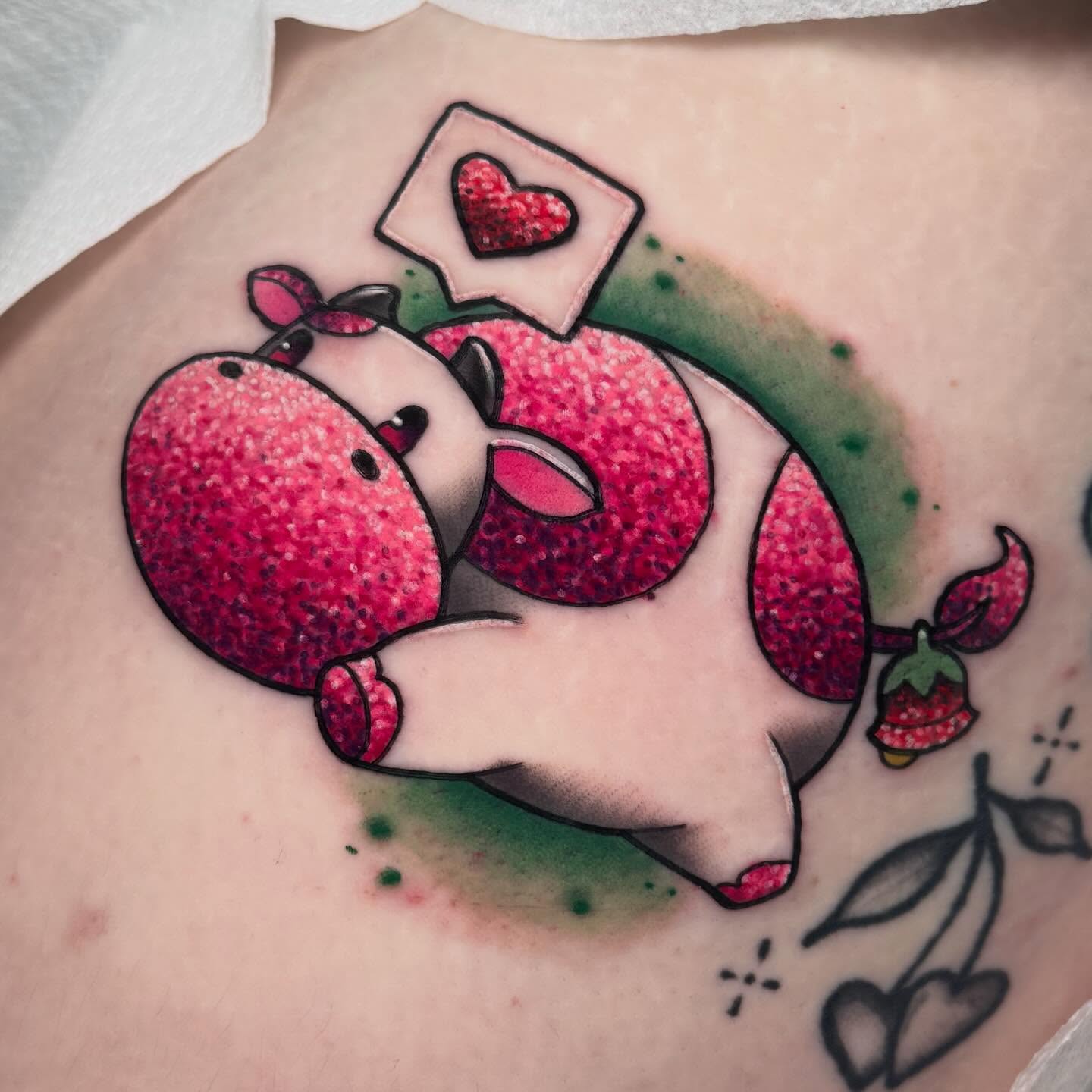Tattoo by @dovahtattoos — dotwork