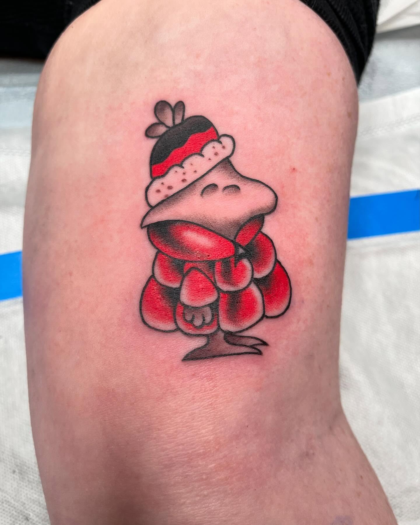 Tattoo by @haydenhoketattoo — dotwork
