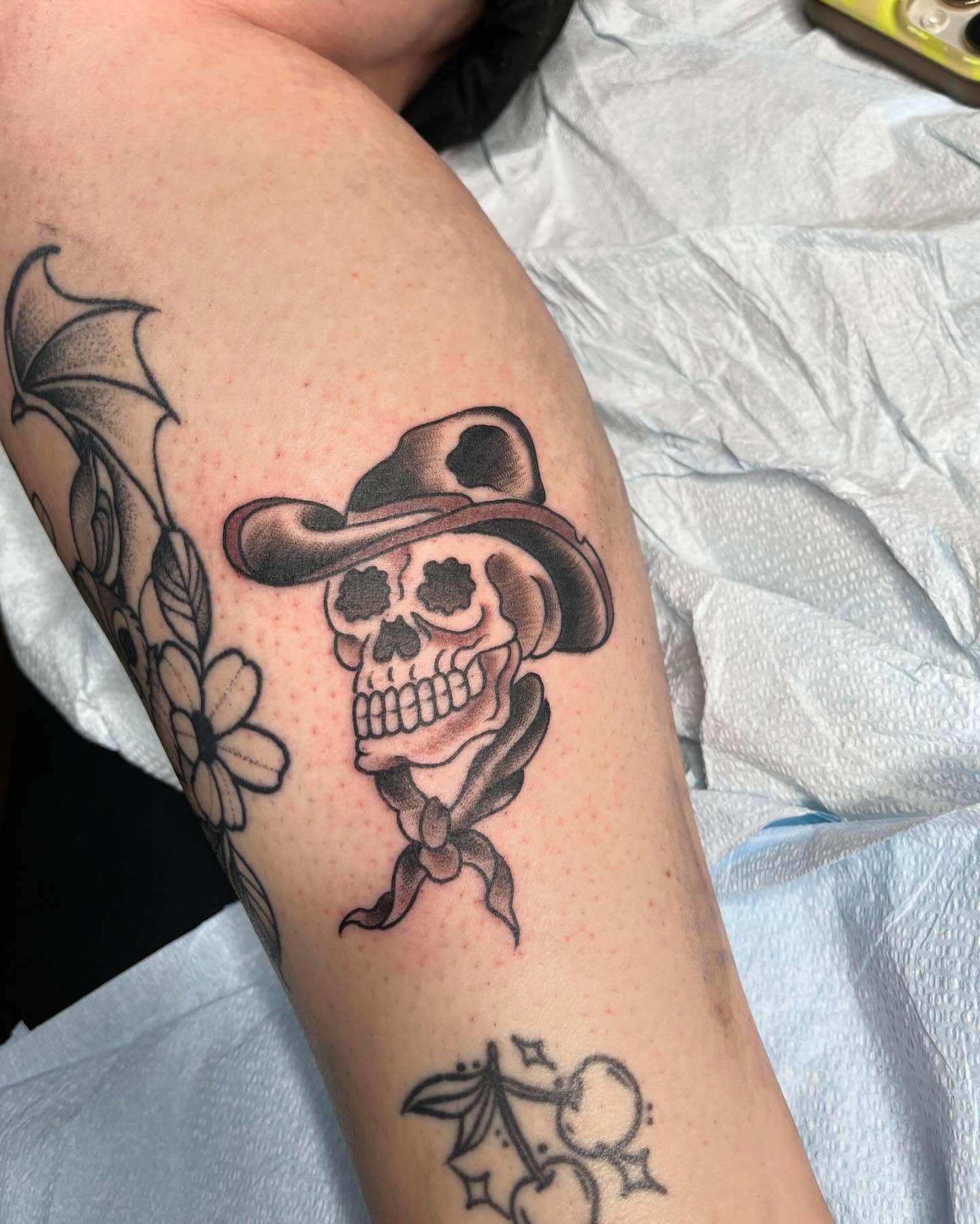 Tattoo by @haydenhoketattoo — american_traditional, black_and_grey