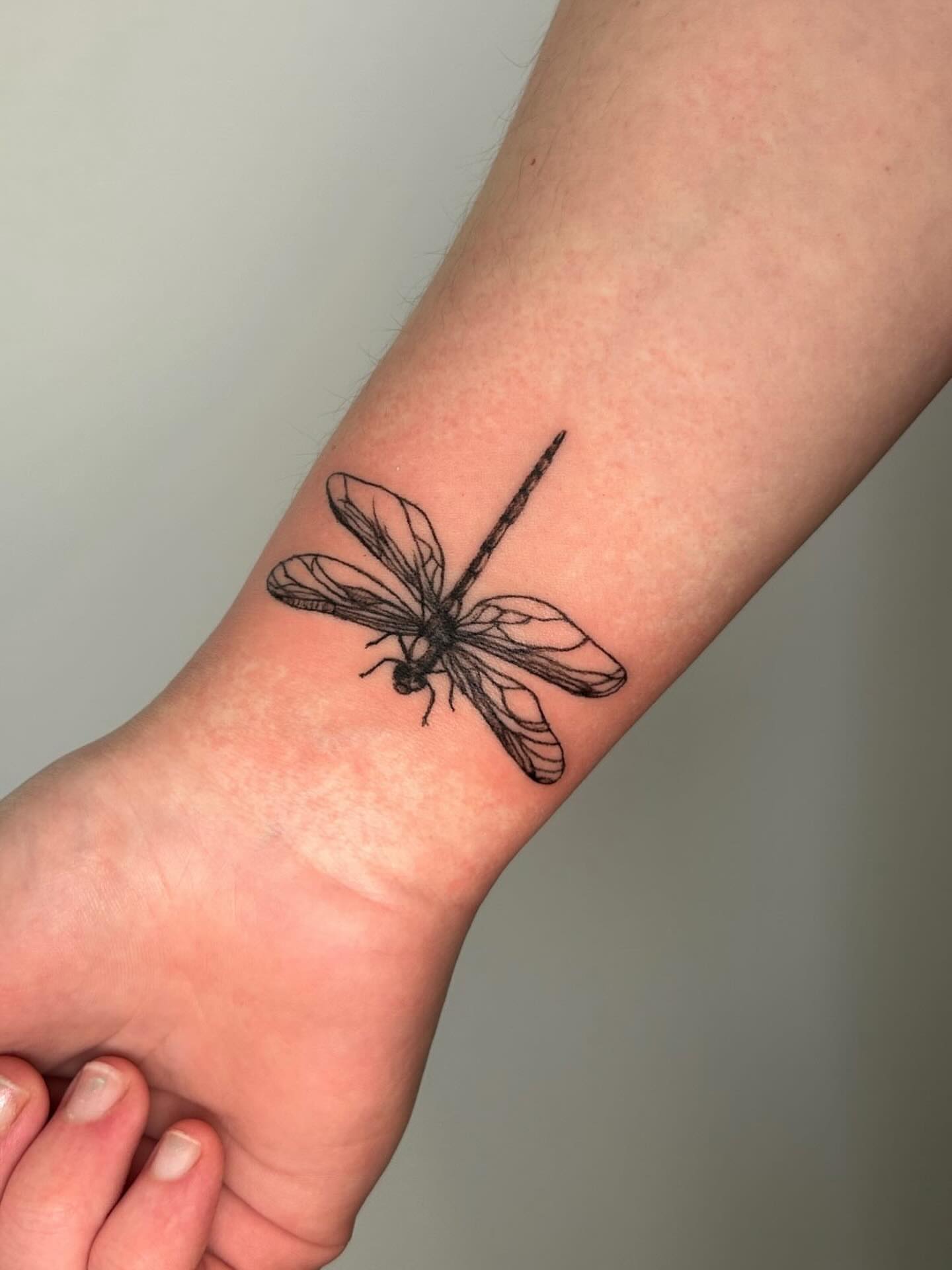 Tattoo by @fivi_lu — black_and_grey