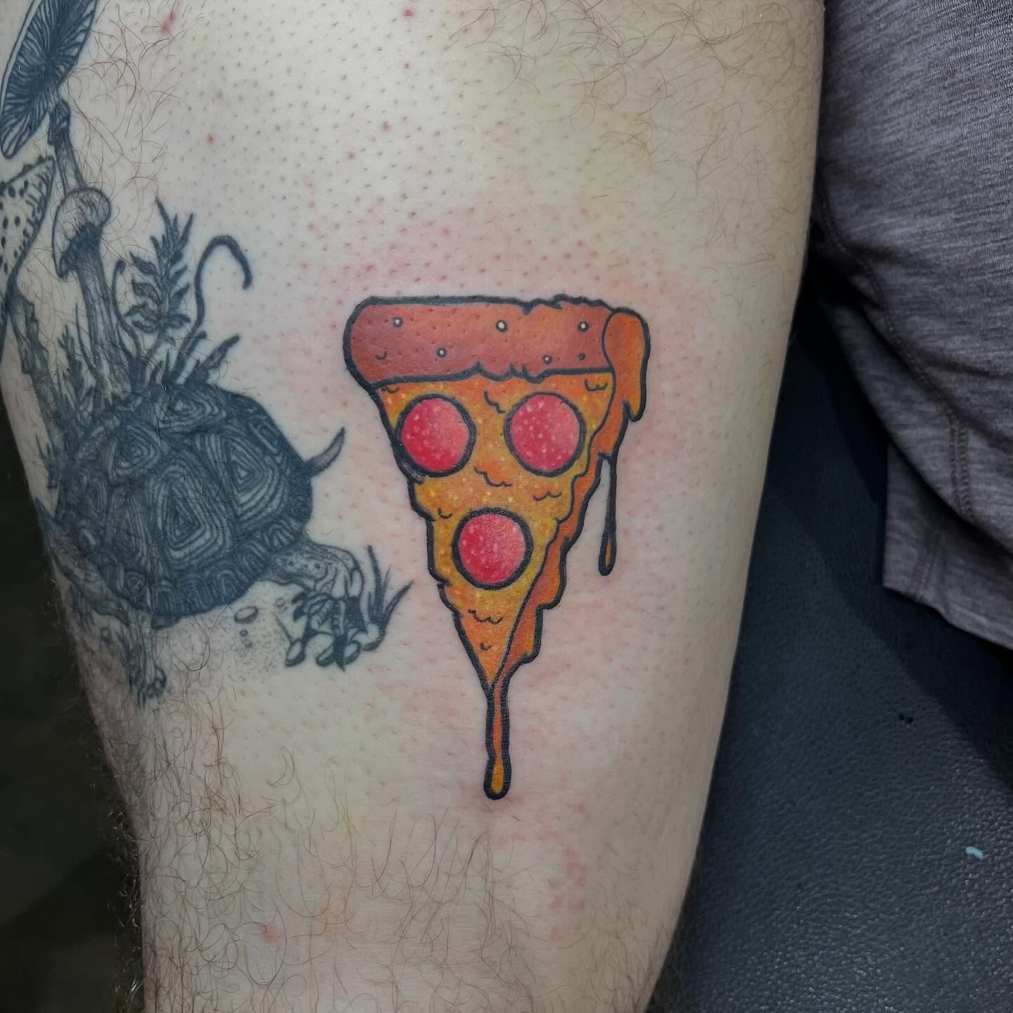 Tattoo by @shadowofjeff — dotwork