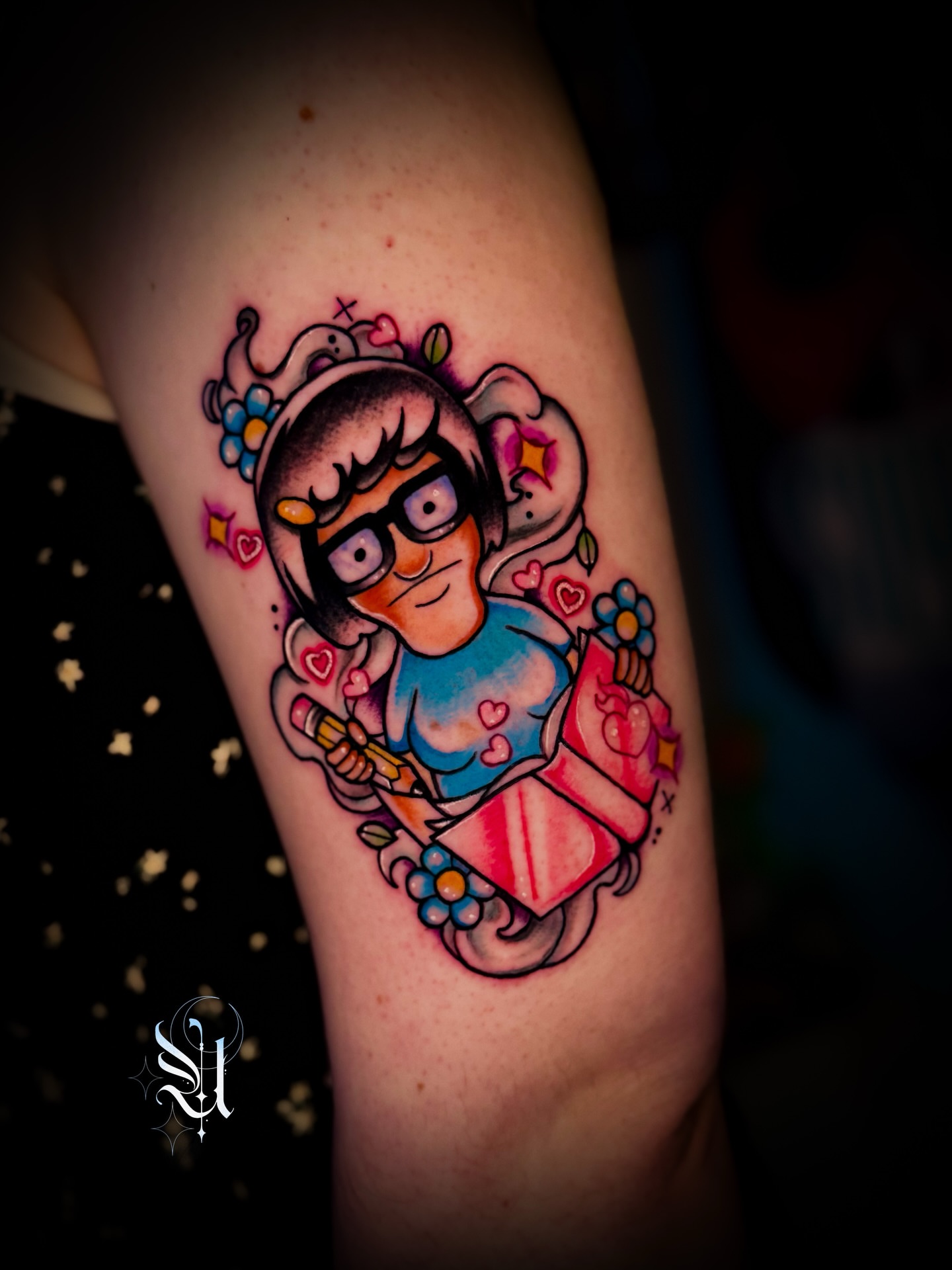 Tattoo by @silverie_inks β american_traditional, dotwork