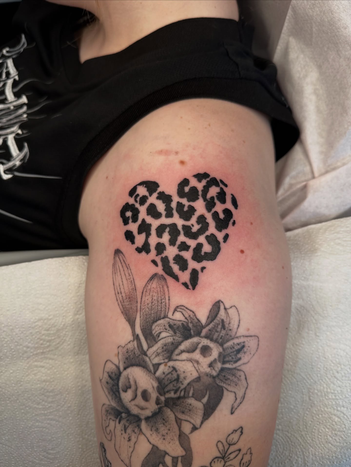 Tattoo by @grimefrogtattoos — black_and_grey
