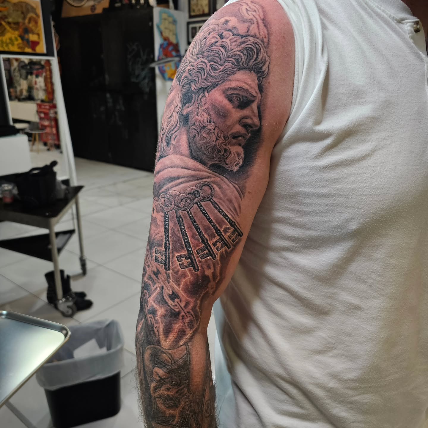 Tattoo by @j.nic444 — realism, black_and_grey