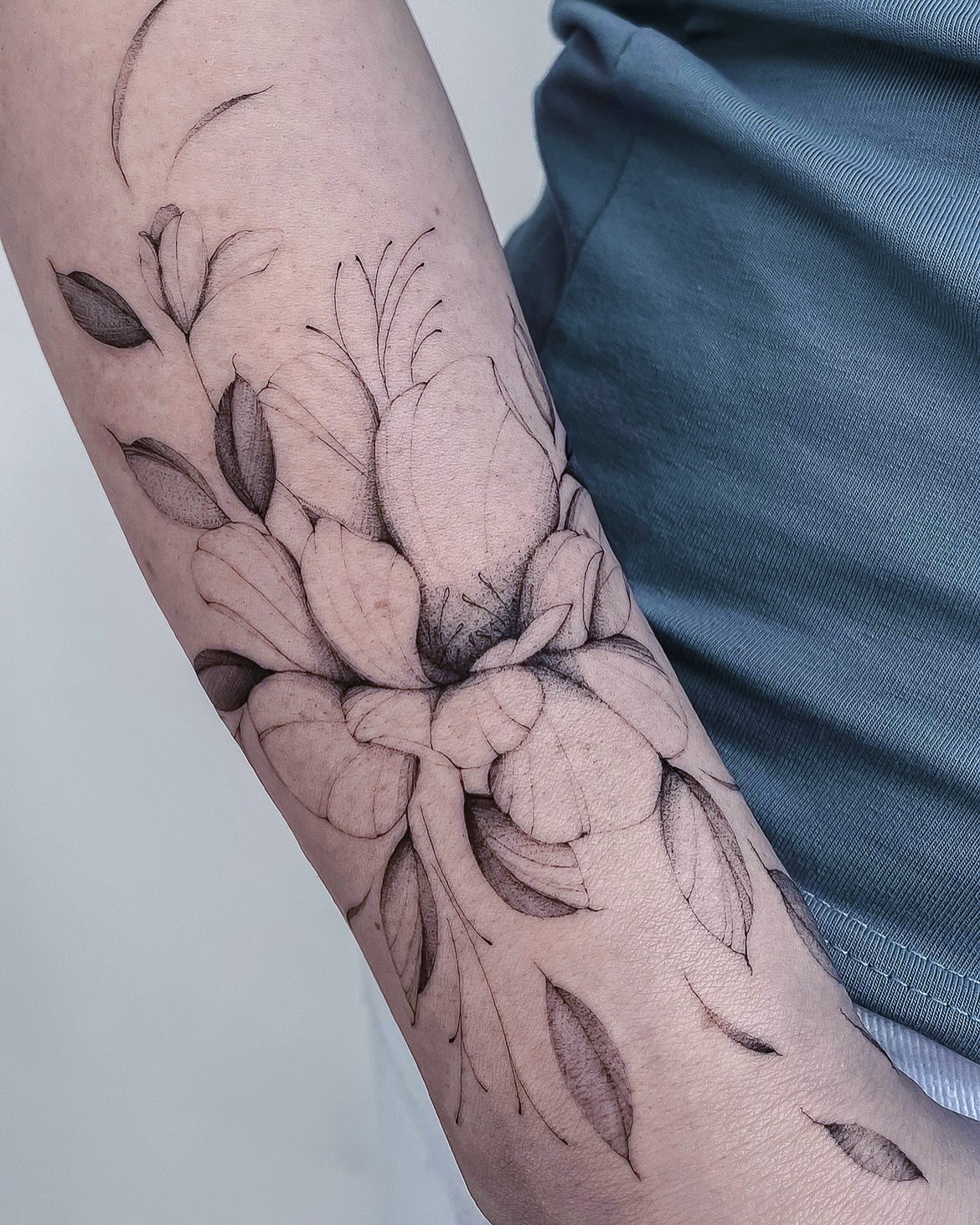Tattoo by @tattooist_aleksa — black_and_grey