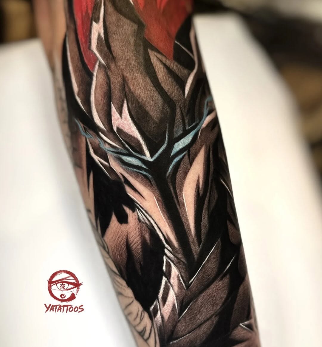 Tattoo by @yatattoos — realism, black_and_grey