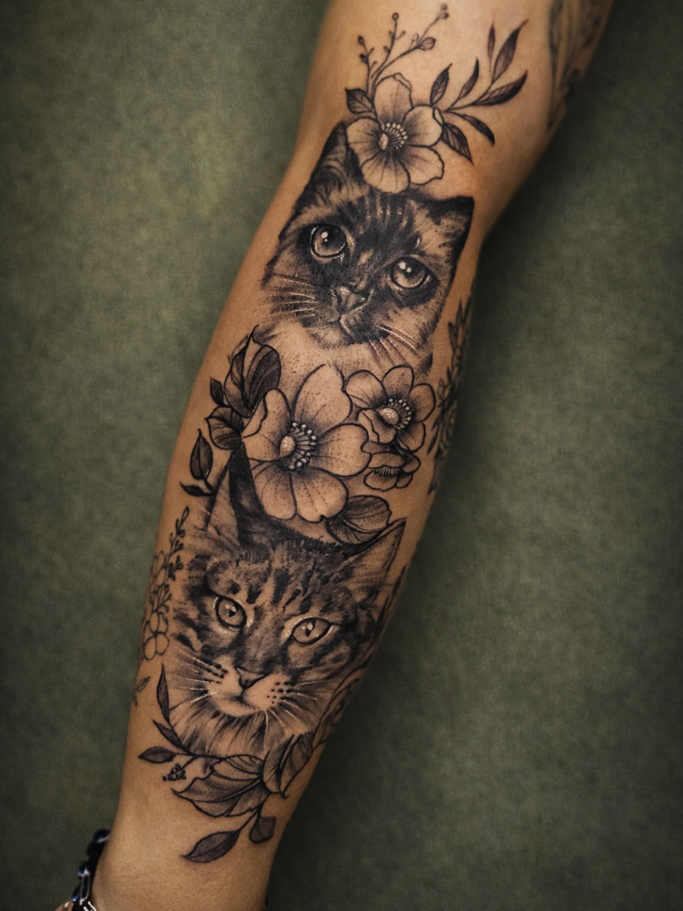 Tattoo by @angeljimeneztattoos — realism, black_and_grey