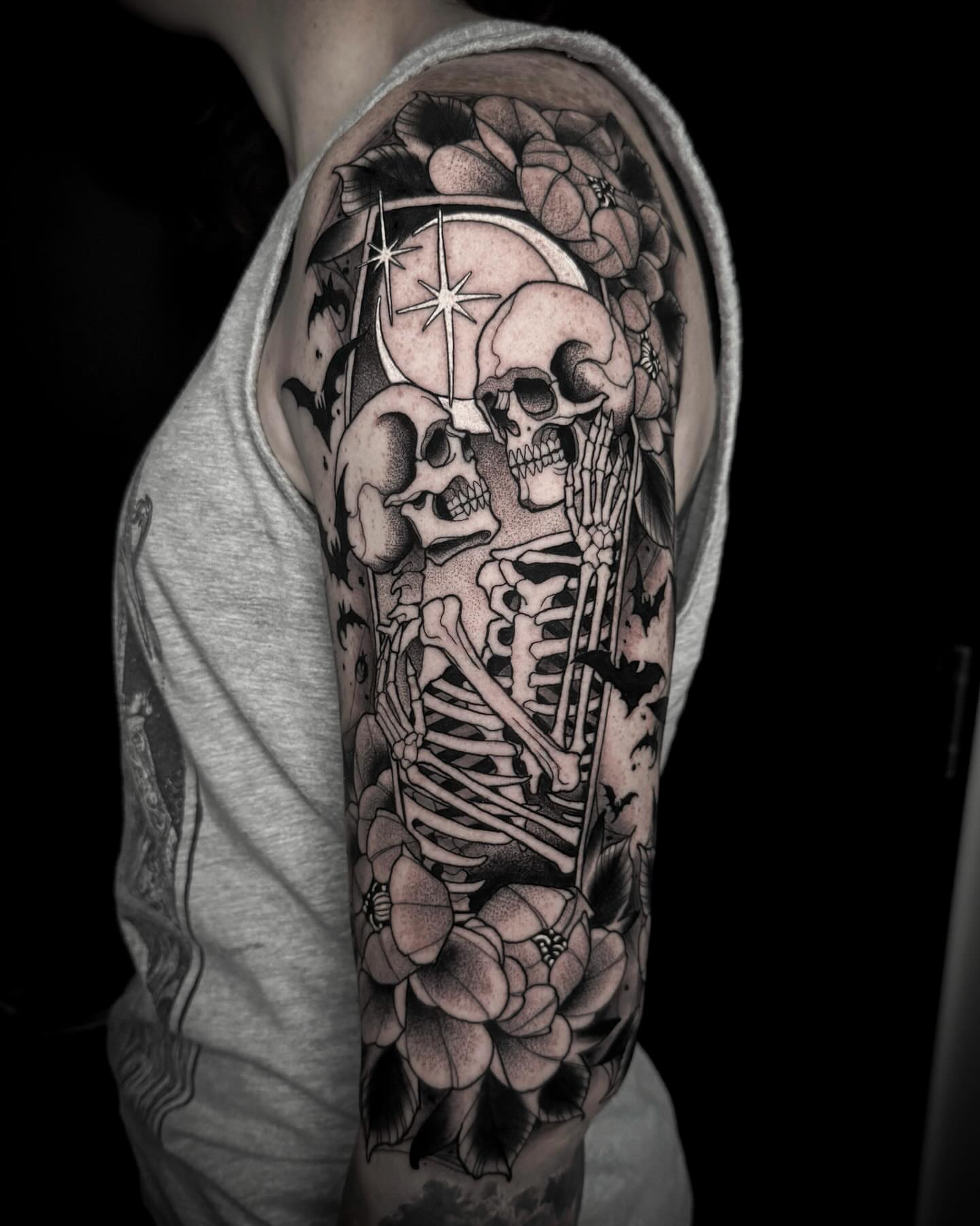 Tattoo by @yesitattoos — black_and_grey, realism