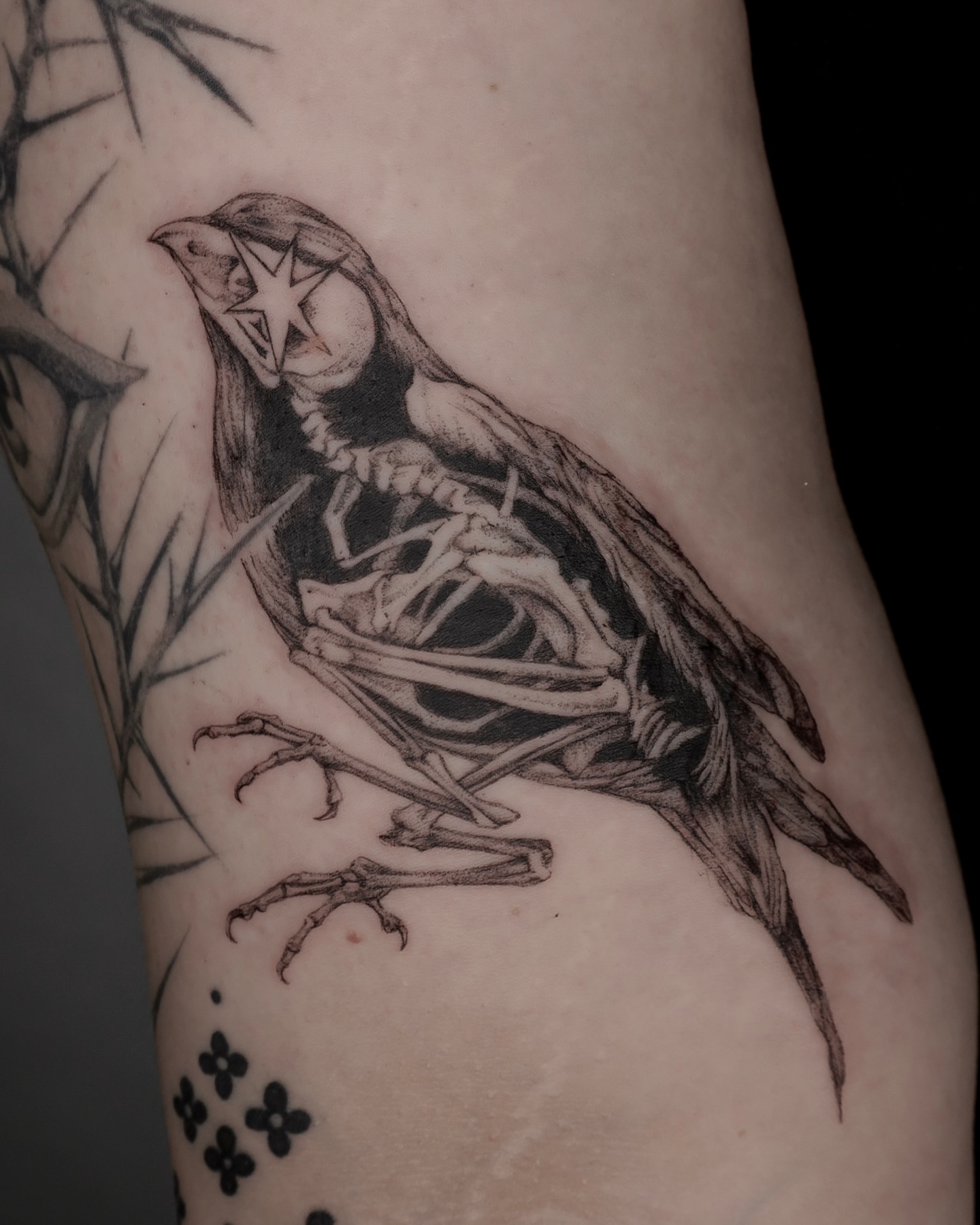Tattoo by @cowgurl_bebop — black_and_grey, realism