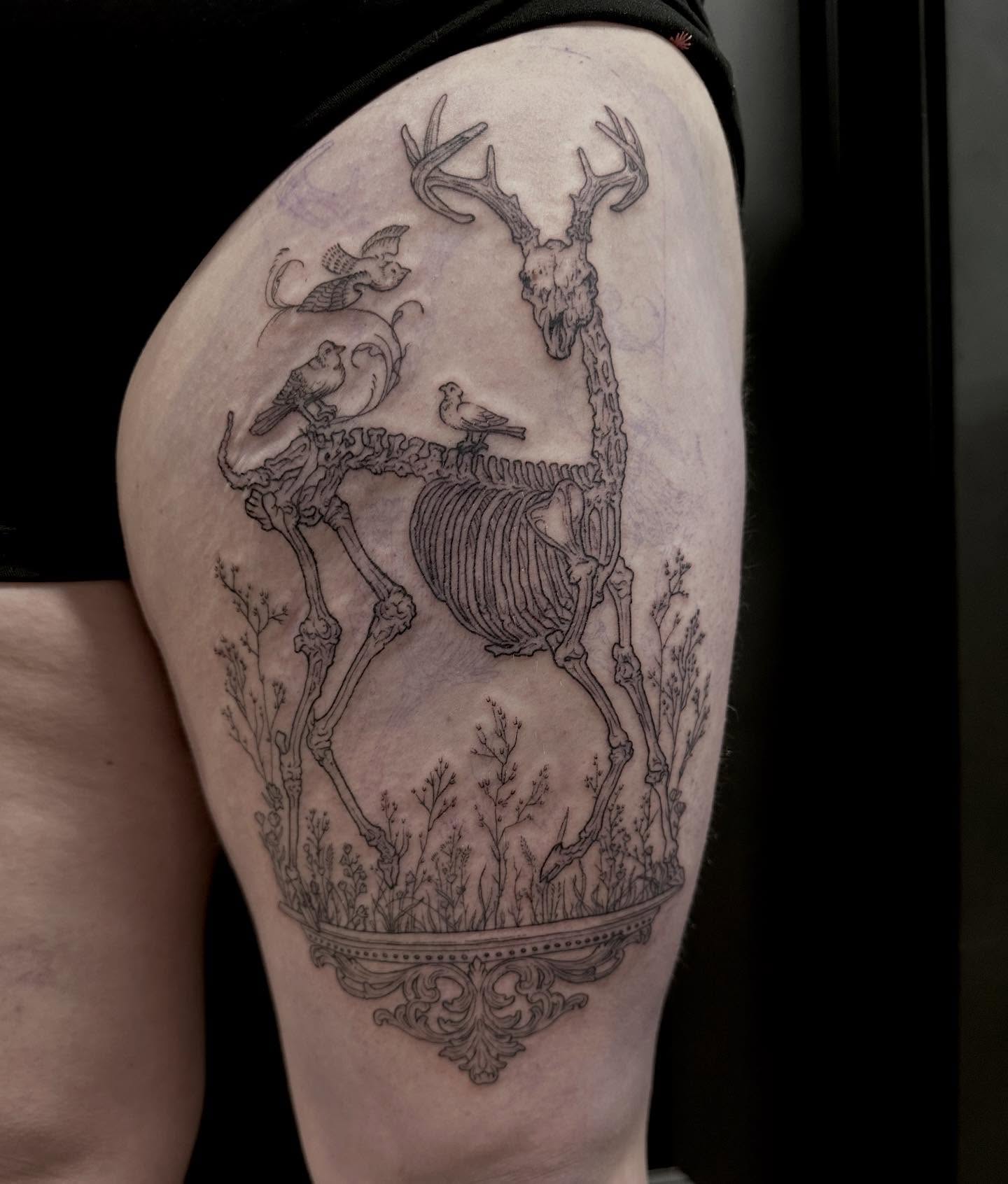 Tattoo by @cierahightattoos β black_and_grey, realism