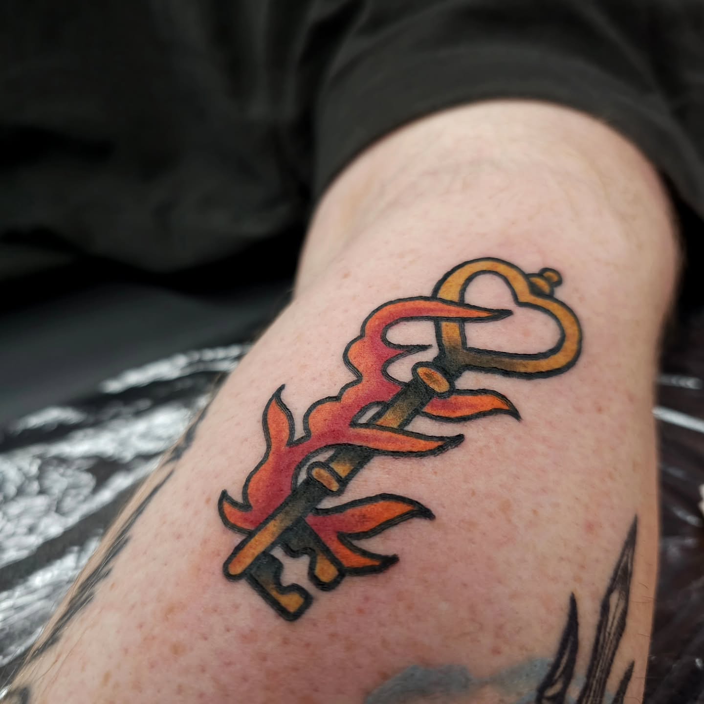 Tattoo by @evandobetattooin — american_traditional