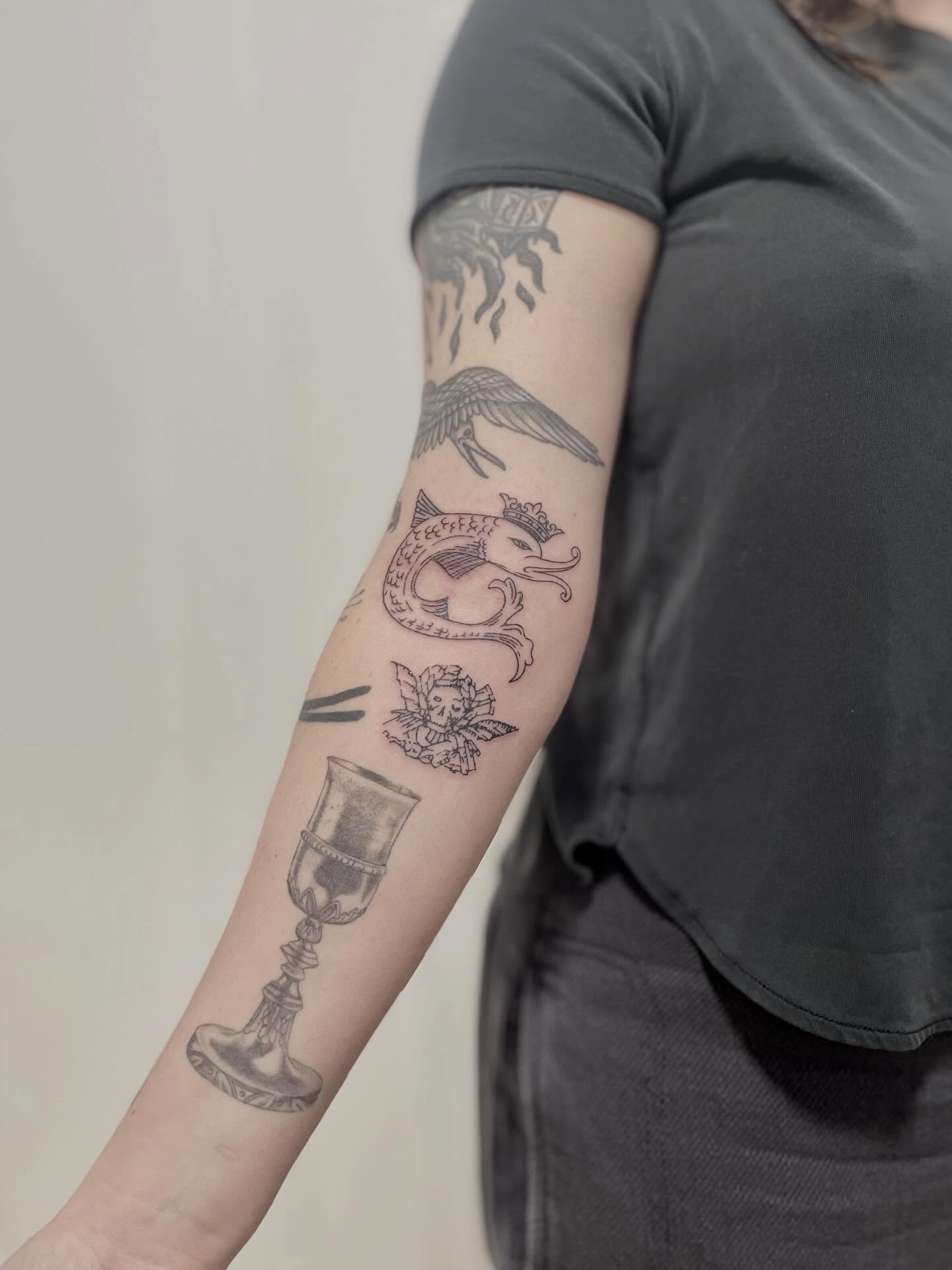 Tattoo by @bartobello — black_and_grey