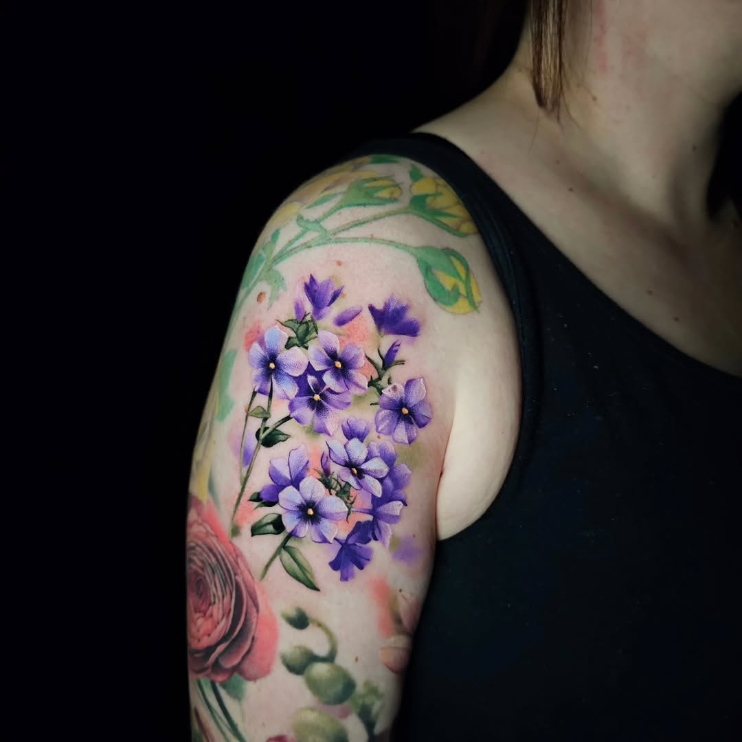 Tattoo by @dannymadsentattoo — realism, watercolor