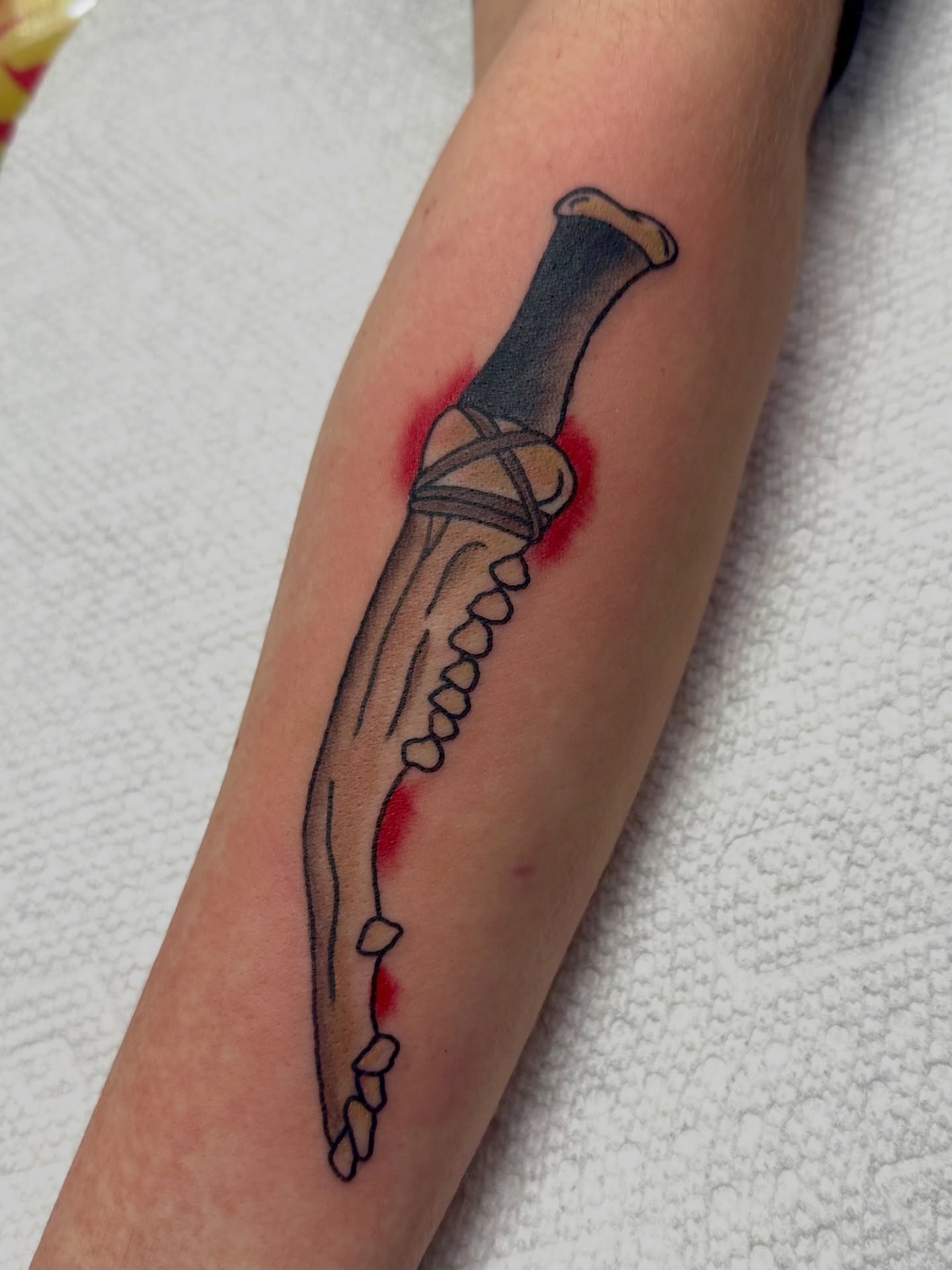 Tattoo by @cryptidtattooer — realism
