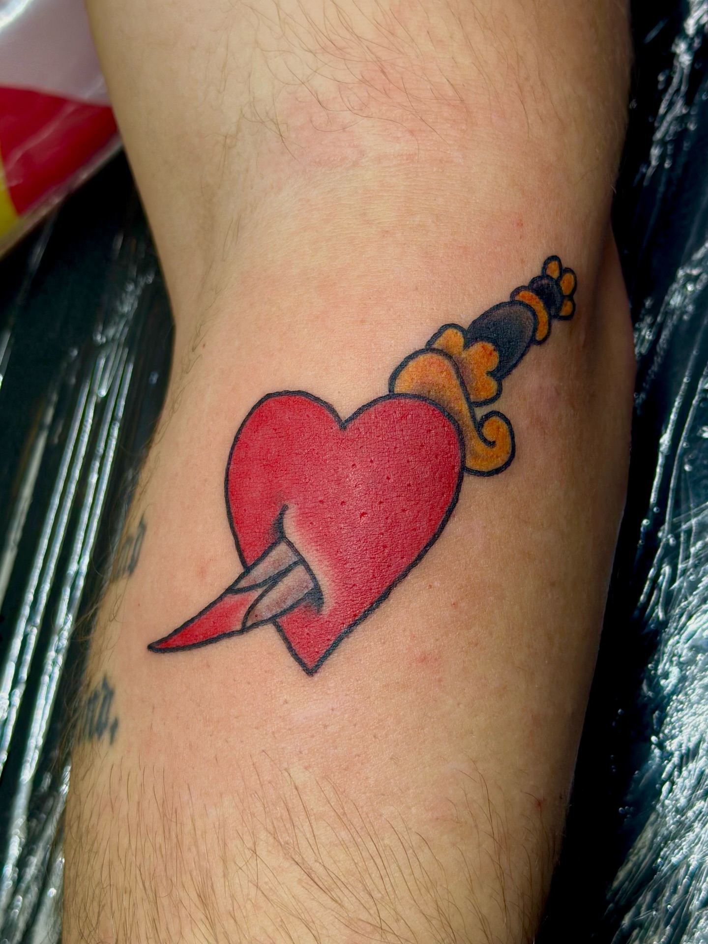 Tattoo by @cryptidtattooer — american_traditional