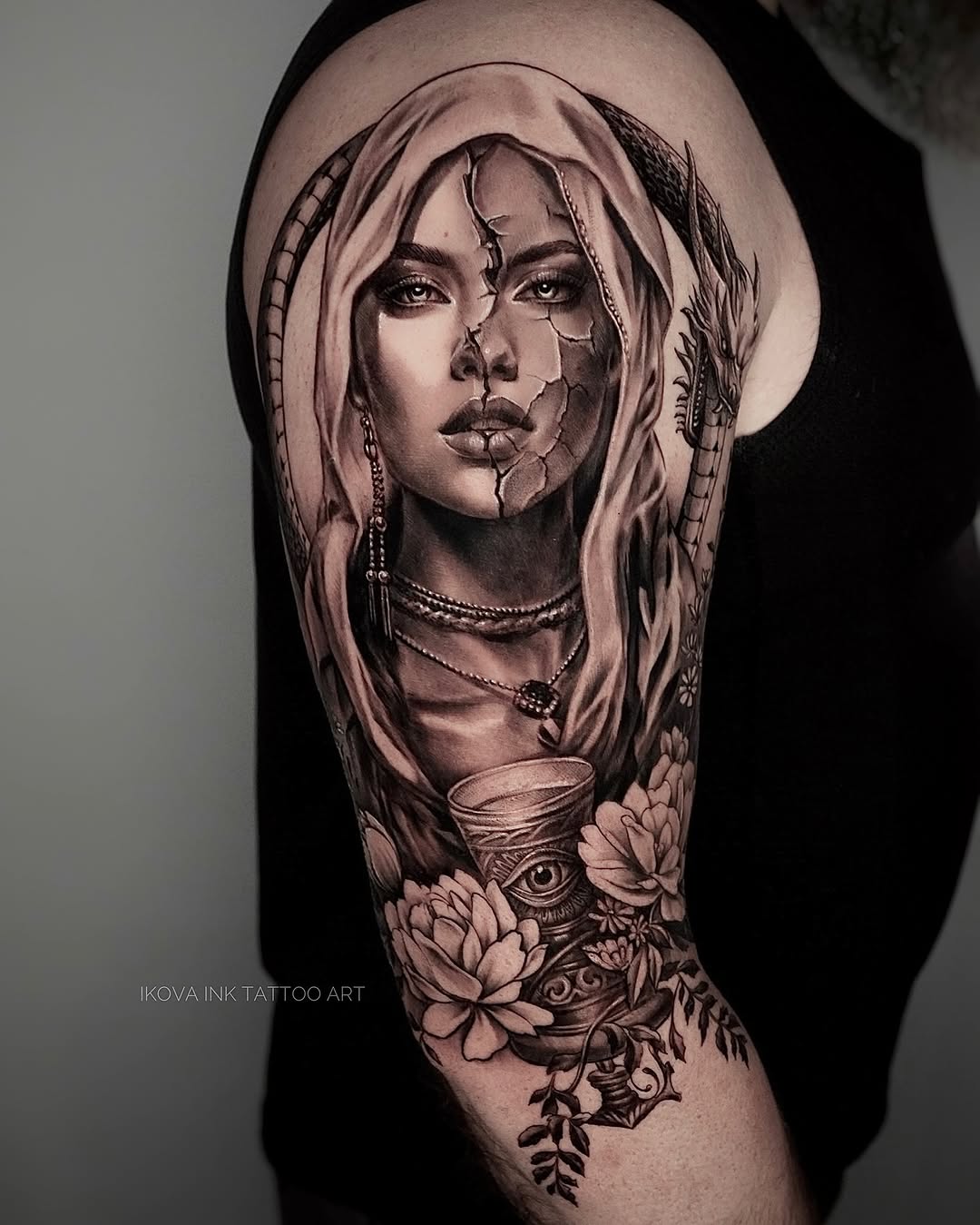 Realism tattoo on the forearm by Tattoo Artist Miami & la, Hollywood, Florida