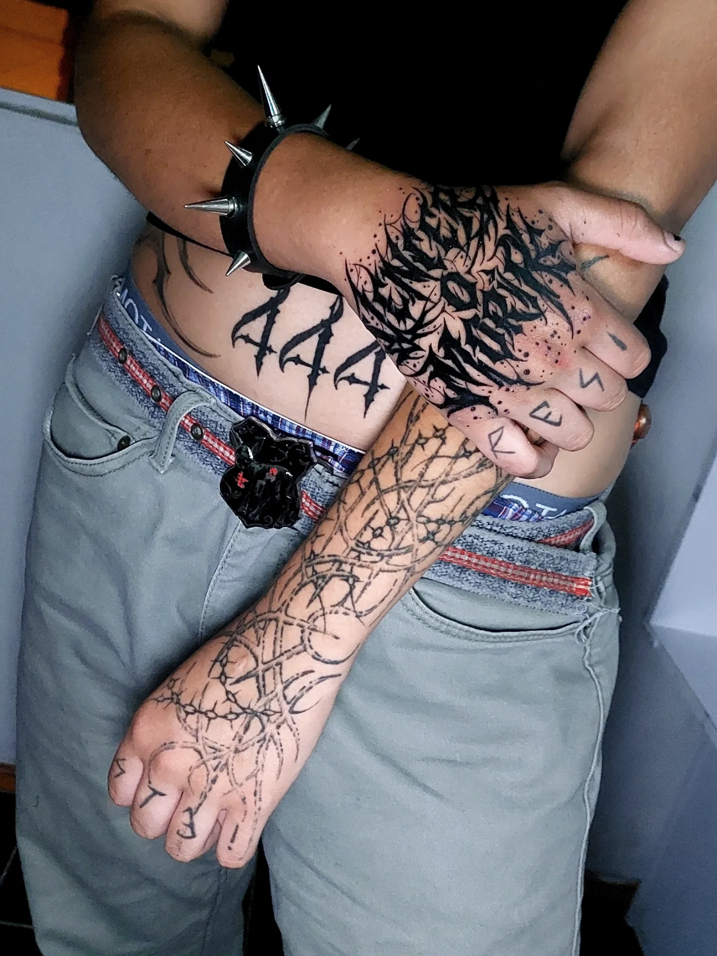 Tattoo by @dazorath — black_and_grey