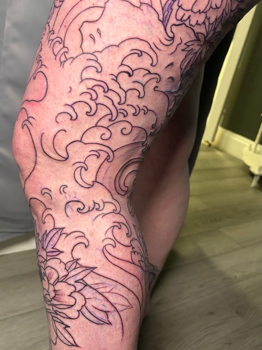Tattoo by @jackie_tattoos — american_traditional, black_and_grey