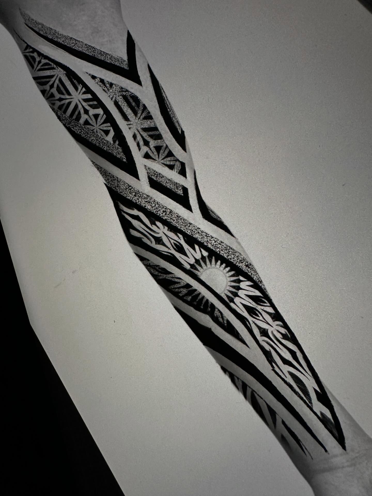 Tattoo by @kevinjohnson_143 — tribal
