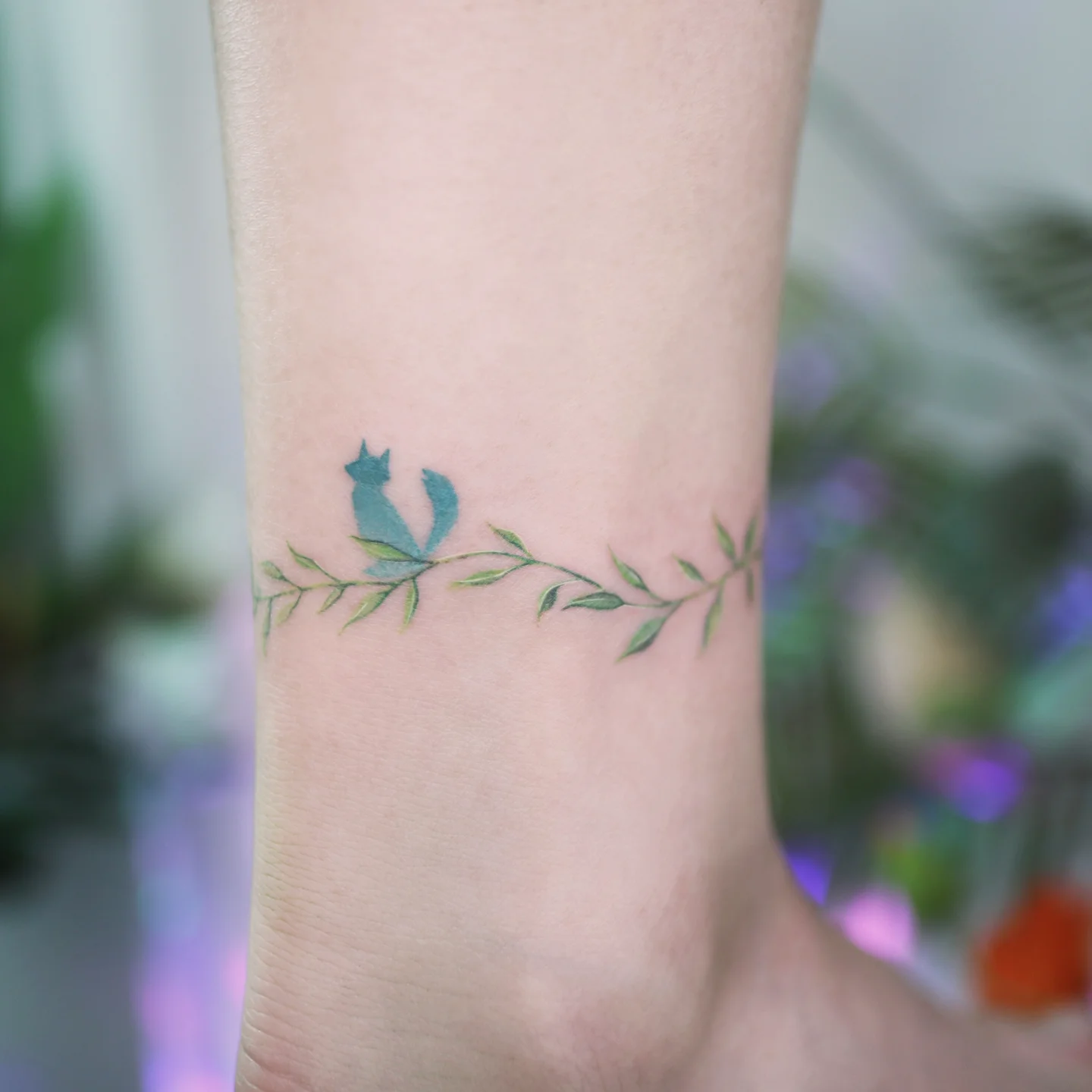 Tattoo by @tattooist_namoo — fine_line, watercolor