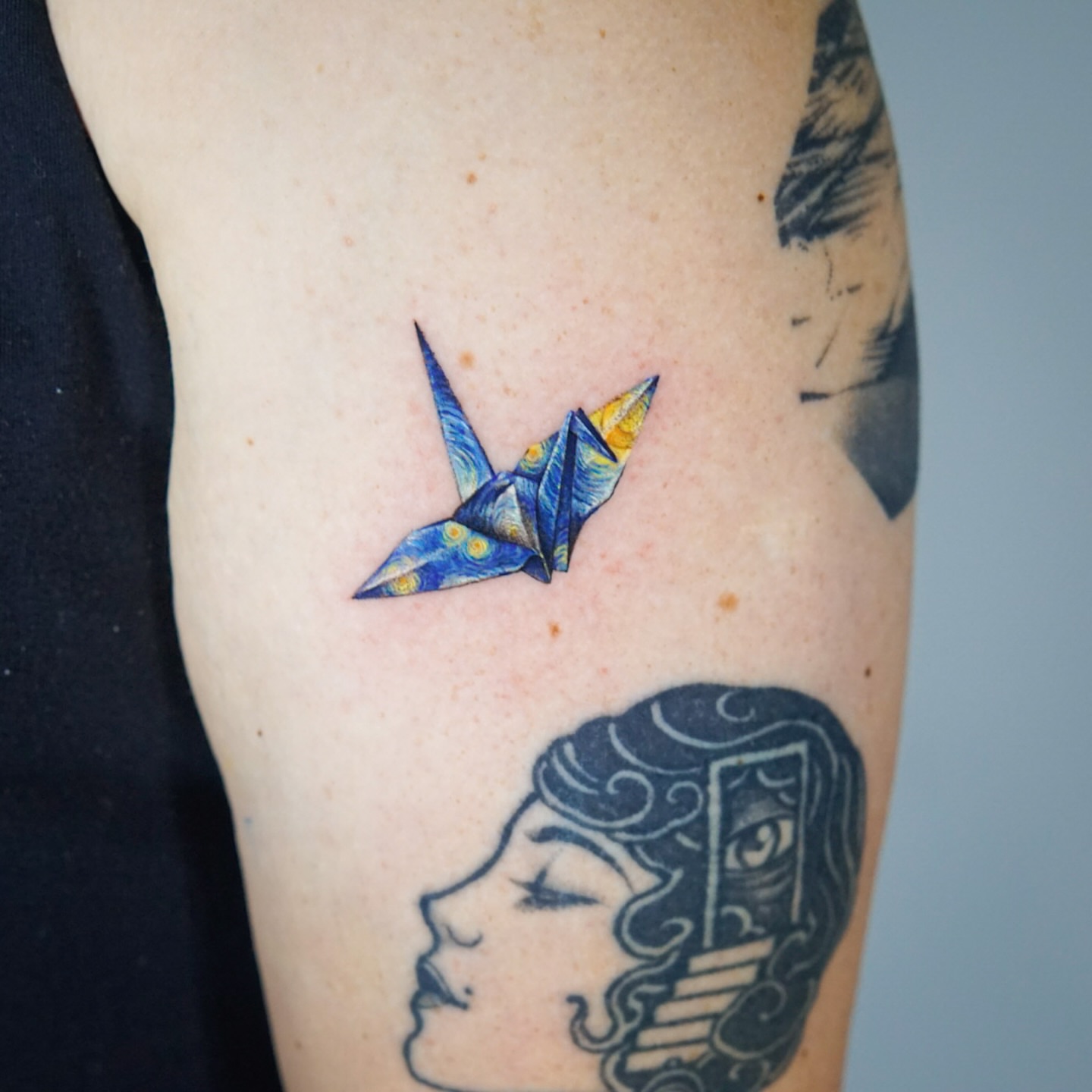 Tattoo by @gemma_tattooer — dotwork