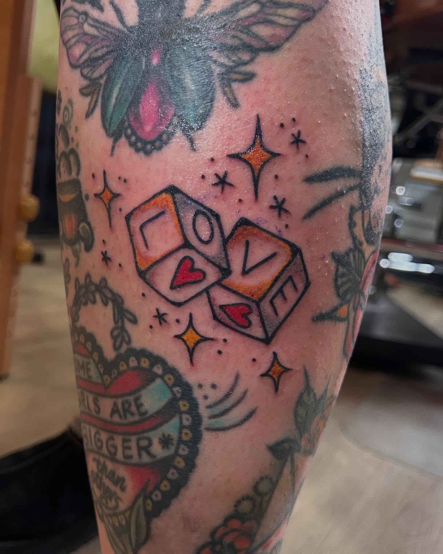 Tattoo by @lexie.eckard.tattoo โ american_traditional, geometric