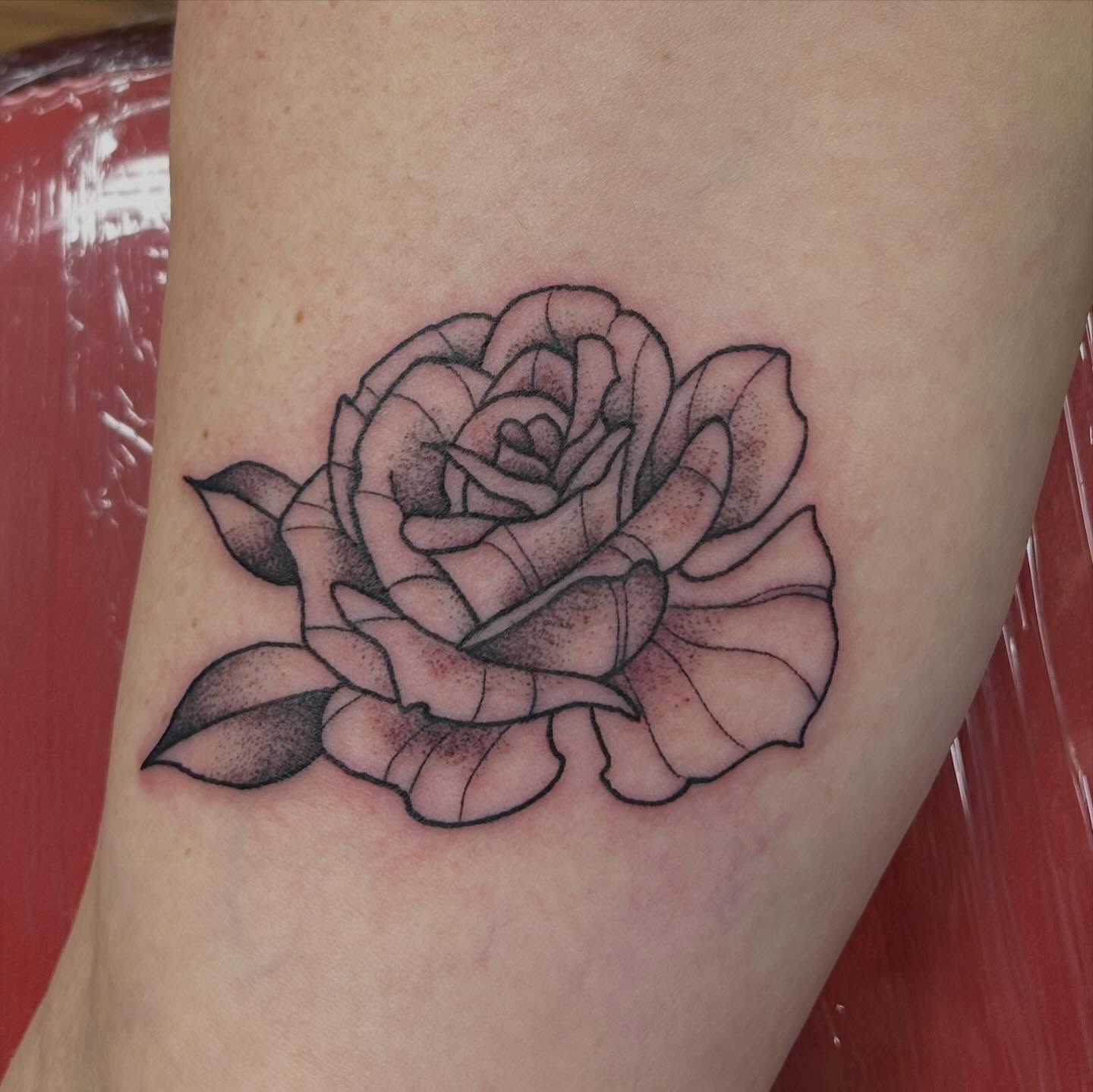 Tattoo by @mya.tattoos β dotwork