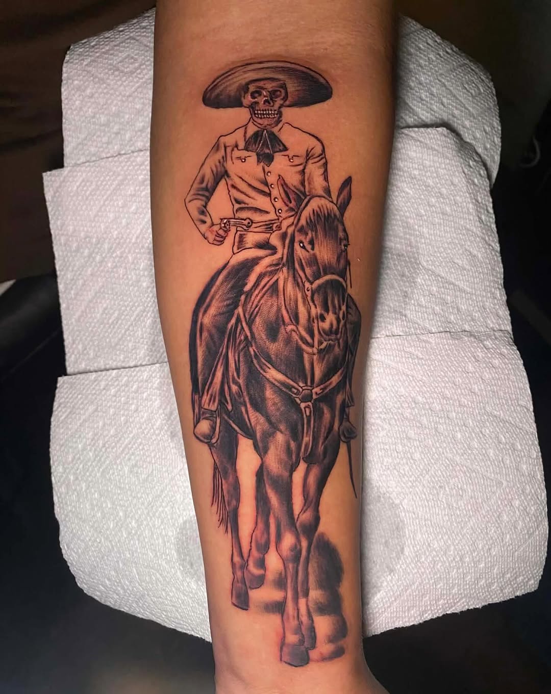 Tattoo by @aubswhit77 — realism, black_and_grey
